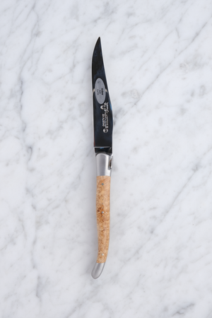 Steak Knife - Black Ash Knot