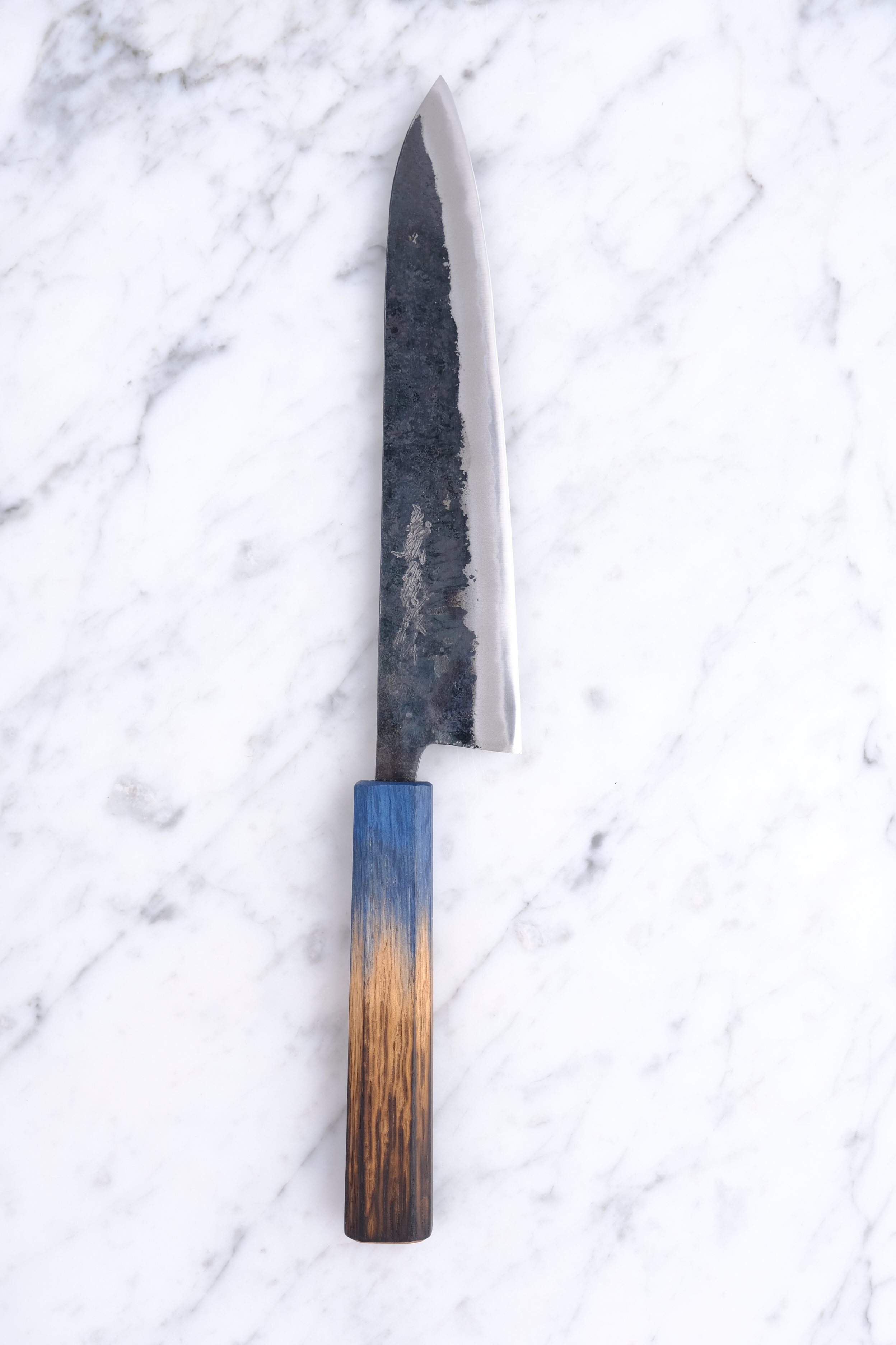 Anryu Tsushime 210mm. Gyuto blue #2