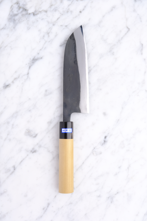 Gihei Hamono Kurouchi Aogami 2 - 165 mm Santoku