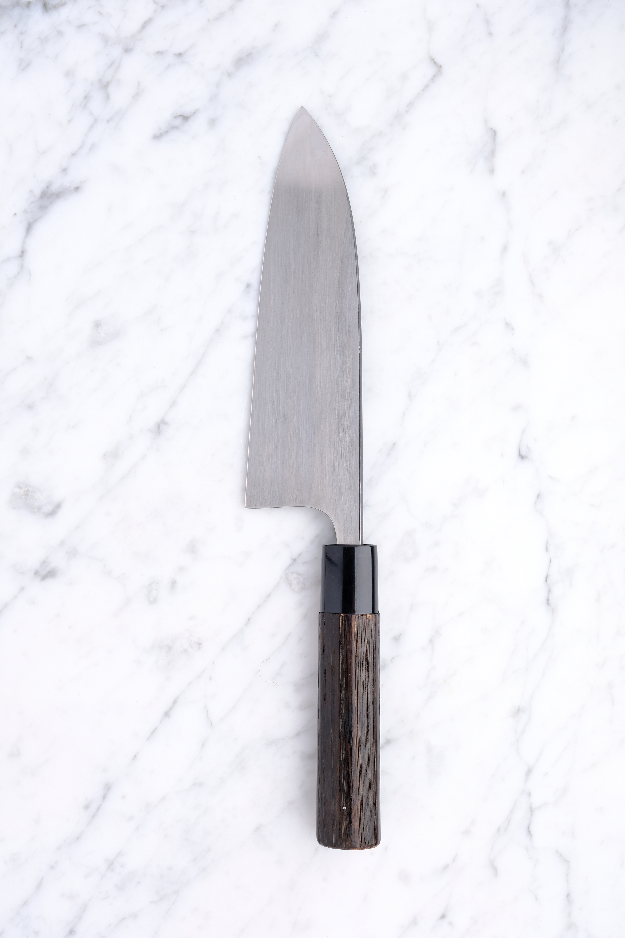 Yamatani Kurouchi Tsuchime 180 mm Deba - Shirogami 2