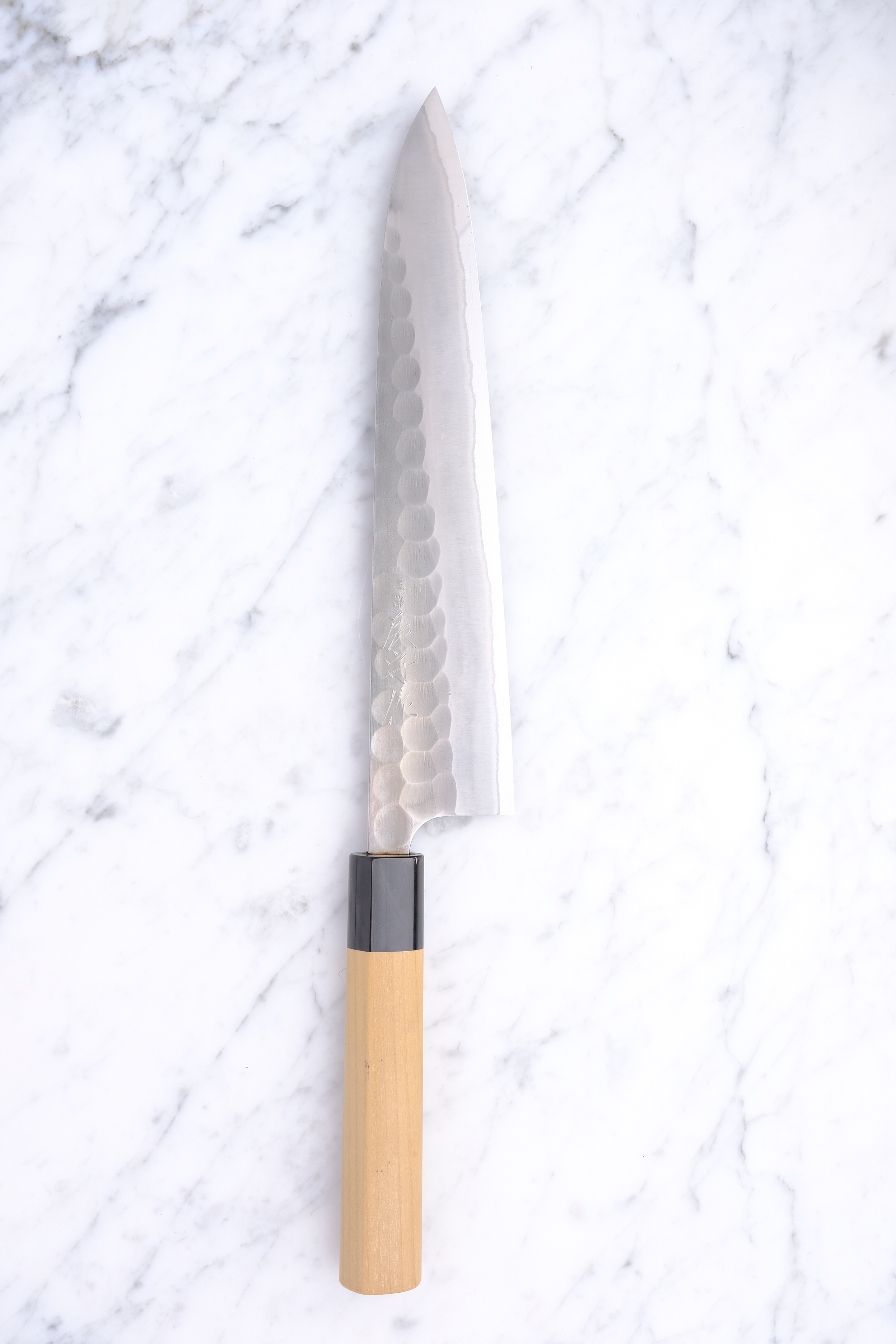 Yoshikane Tsuchime 'Old Stock' 240 mm Gyuto - Shirogami 2