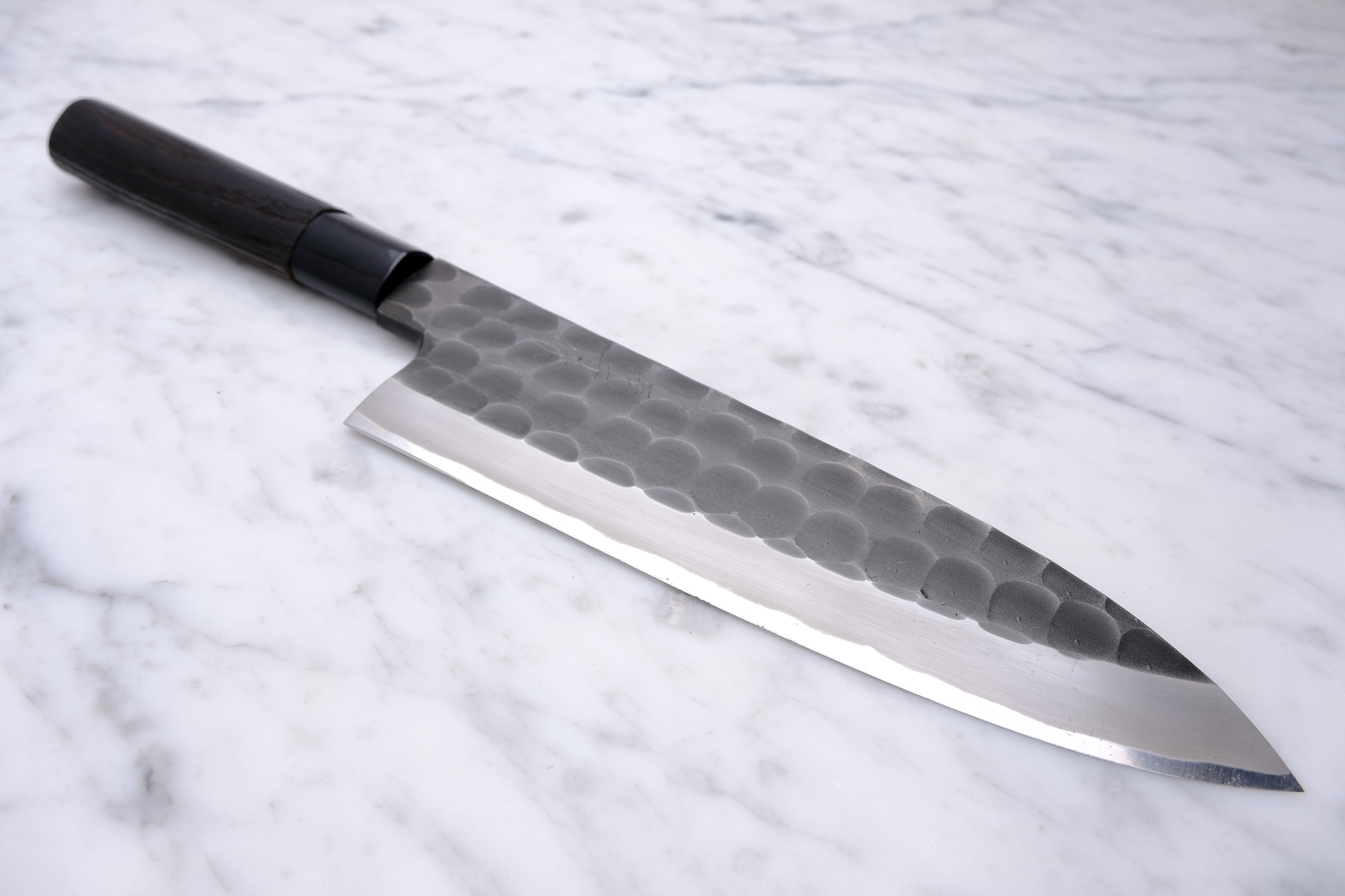 Yamatani Kurouchi Tsuchime 195 mm Mioroshi Deba - Shirogami 2