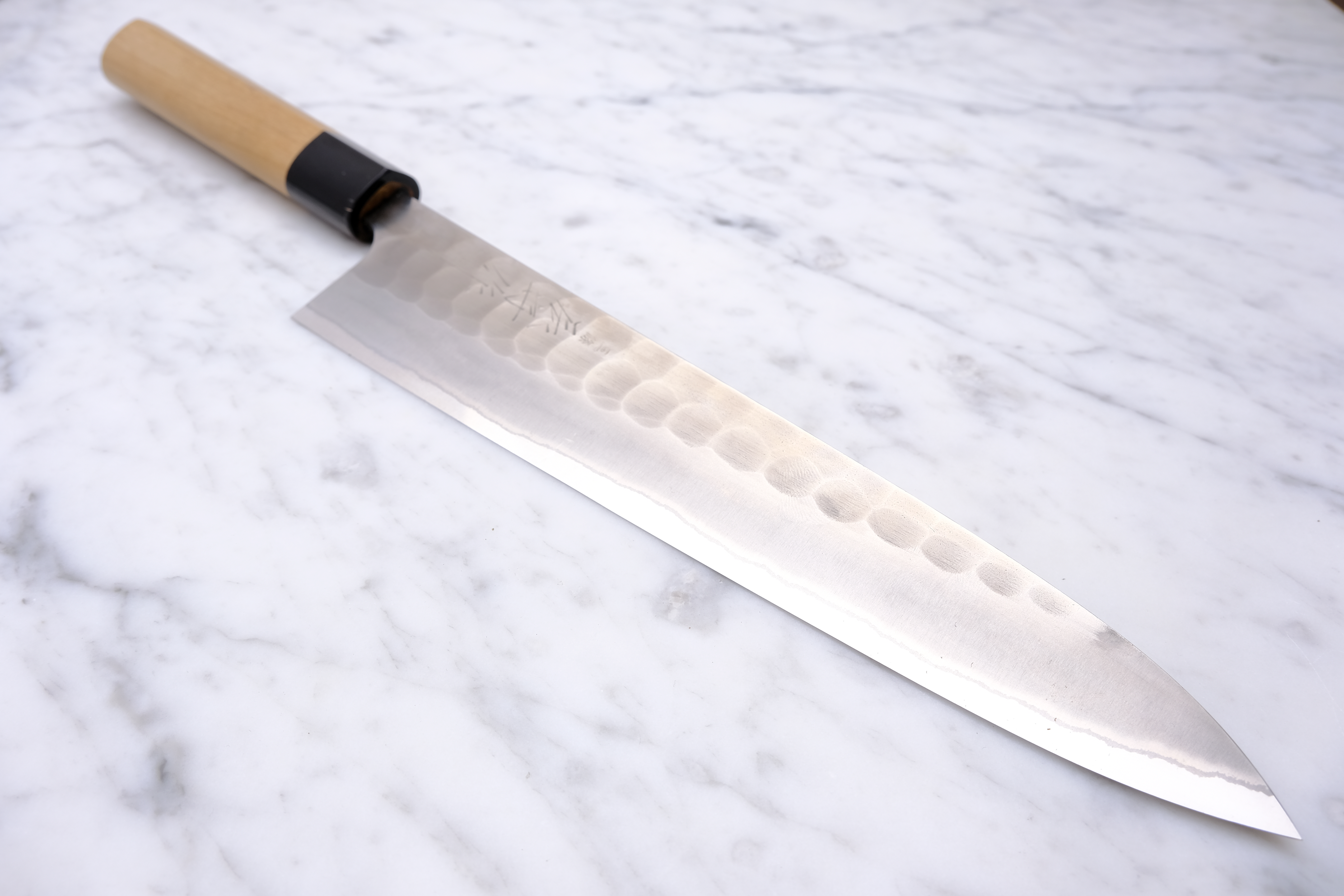 Yoshikane Tsuchime 'Old Stock' 240mm Gyuto - Shirogami 2