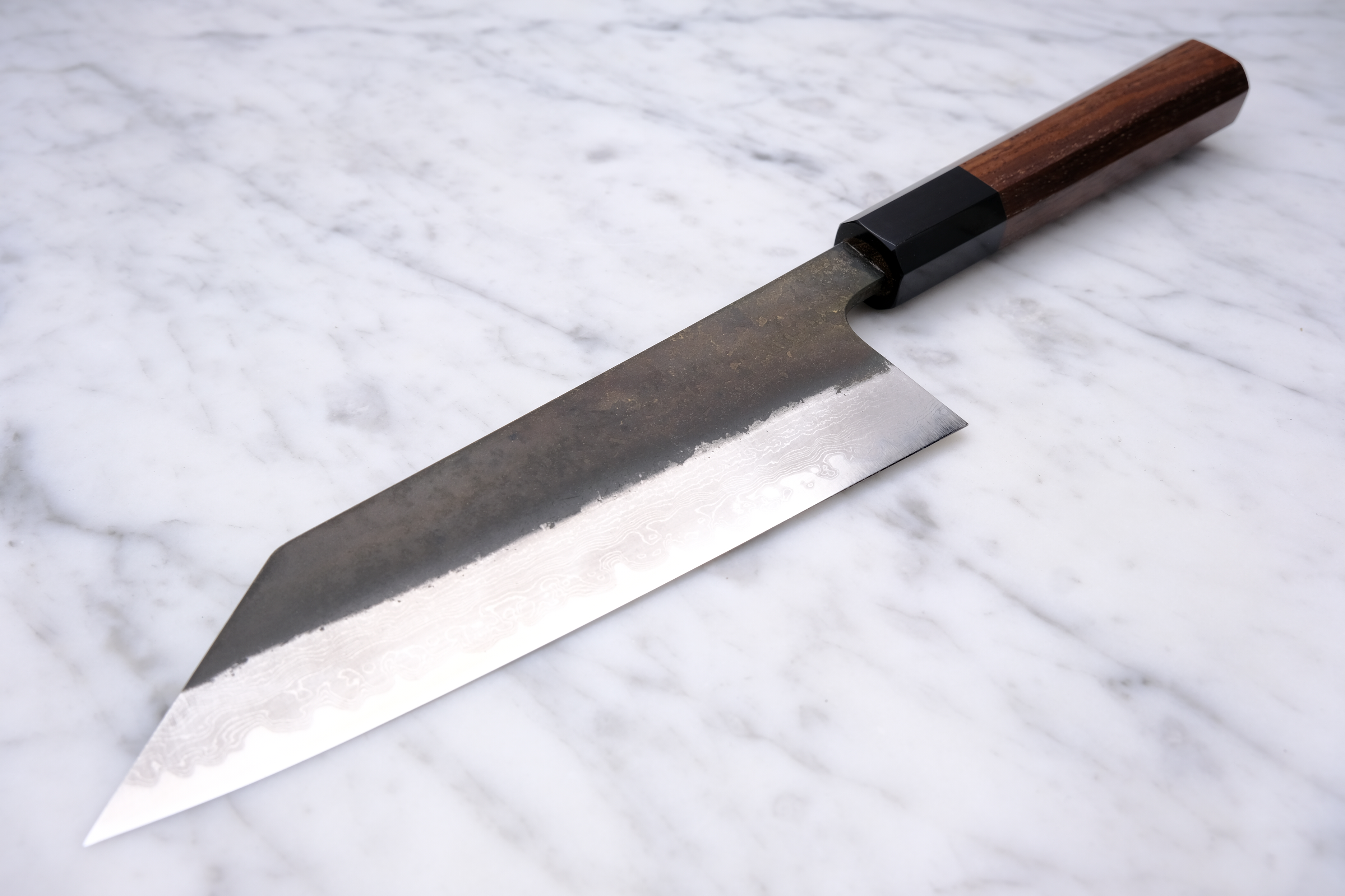 Hatsukokoro Shinkiro 165mm Bunka Aogami Super - Valnød