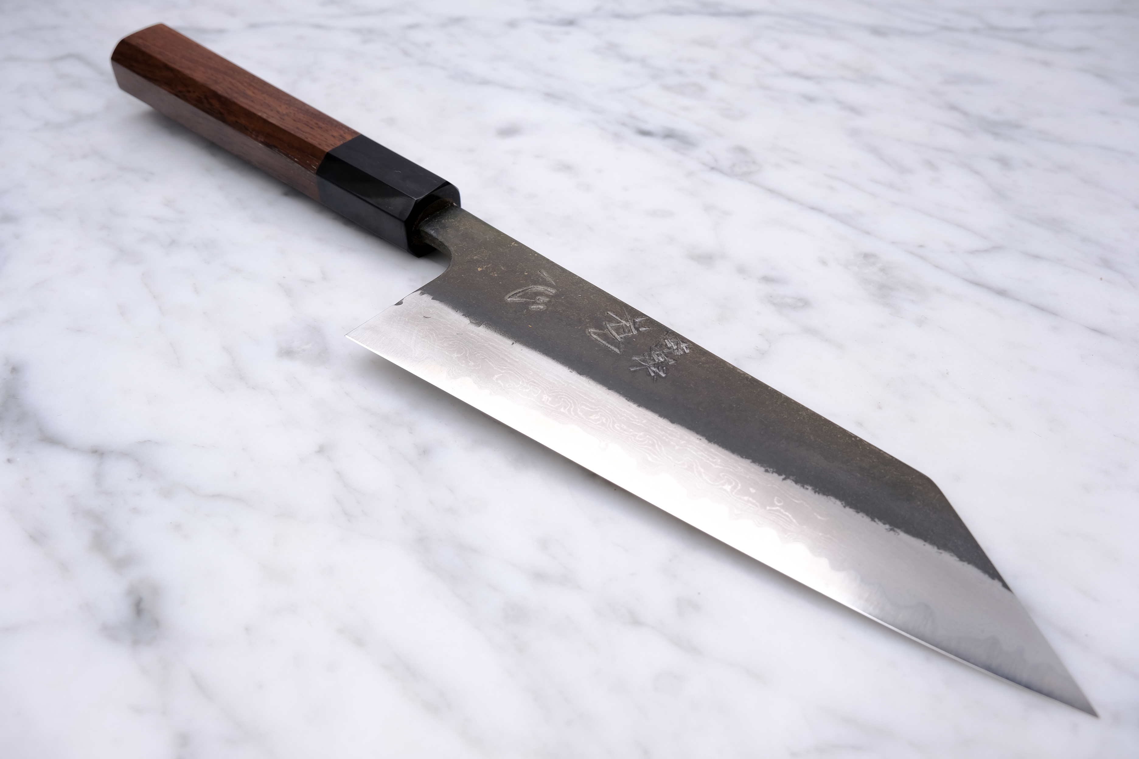 Hatsukokoro Shinkiro 165mm Bunka Aogami Super - Valnød