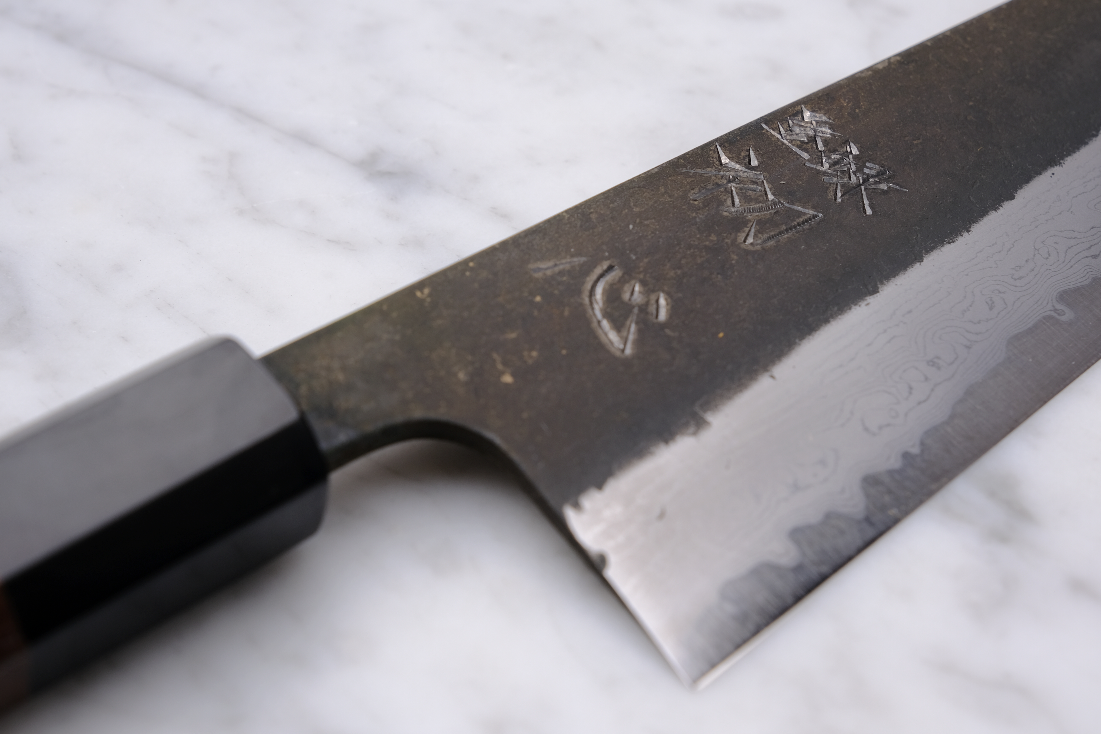 Hatsukokoro Shinkiro 165mm Bunka Aogami Super - Valnød