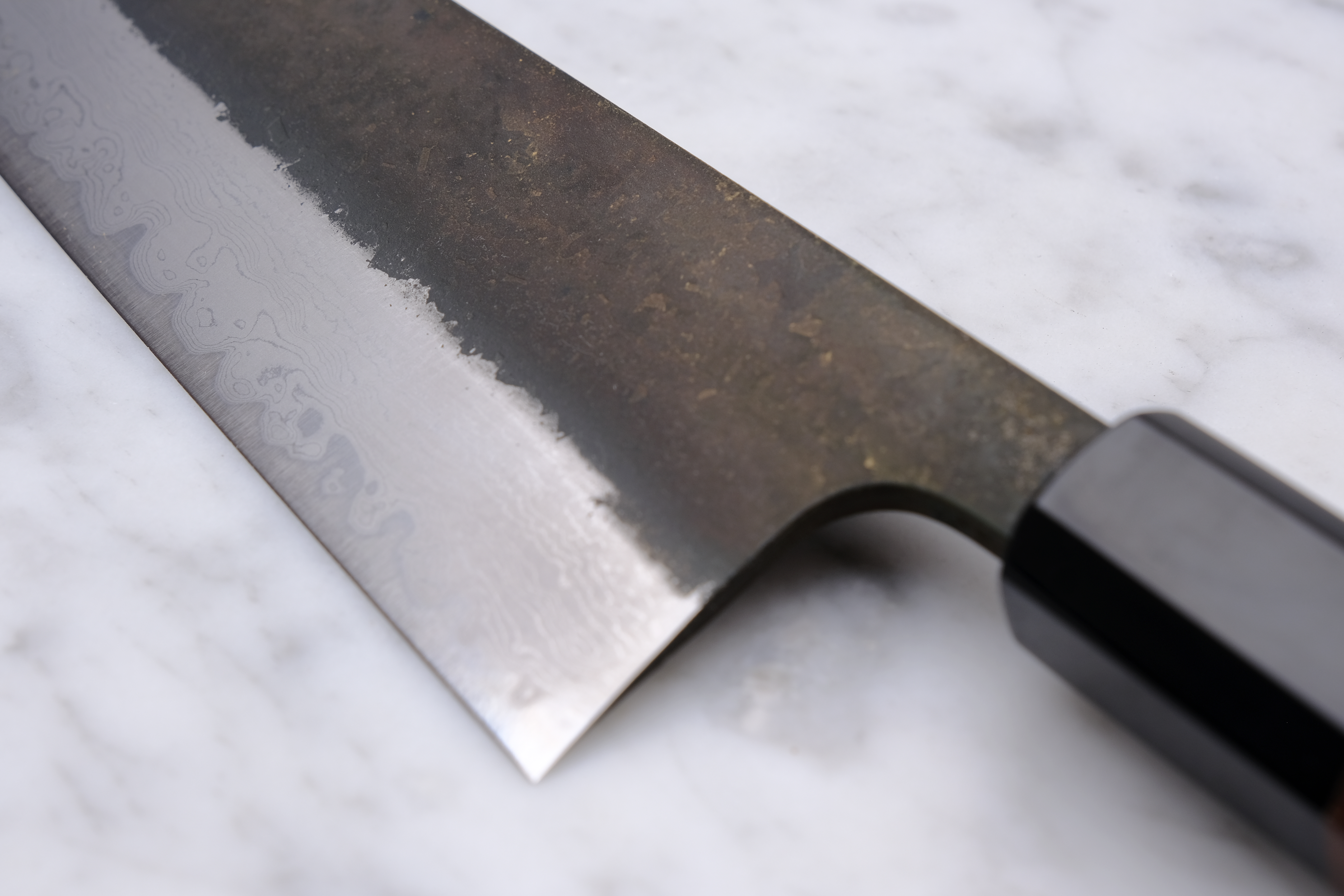 Hatsukokoro Shinkiro 165mm Bunka Aogami Super - Valnød