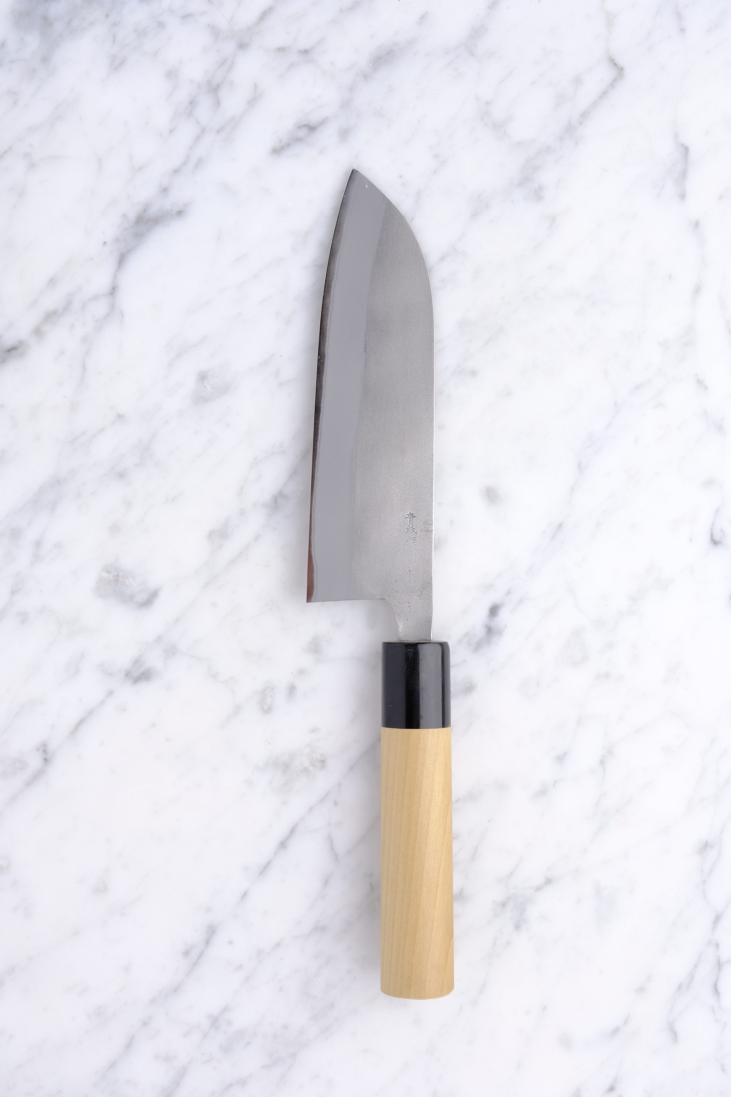 Gihei Hamono Nashiji 165 mm Santoku - Aogami 2