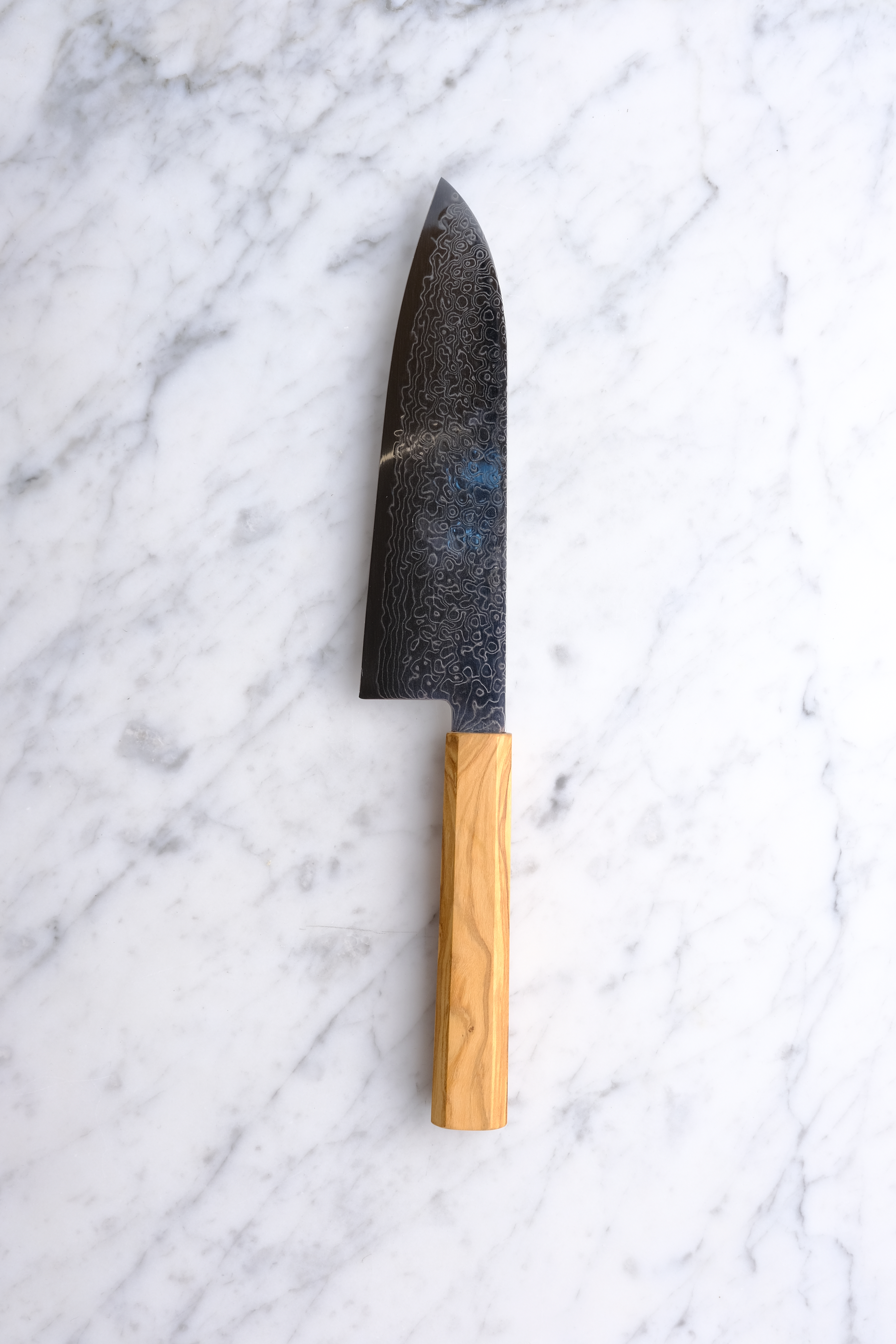 Hatsukokoro Ryuhyo 180 mm Santoku - SG2