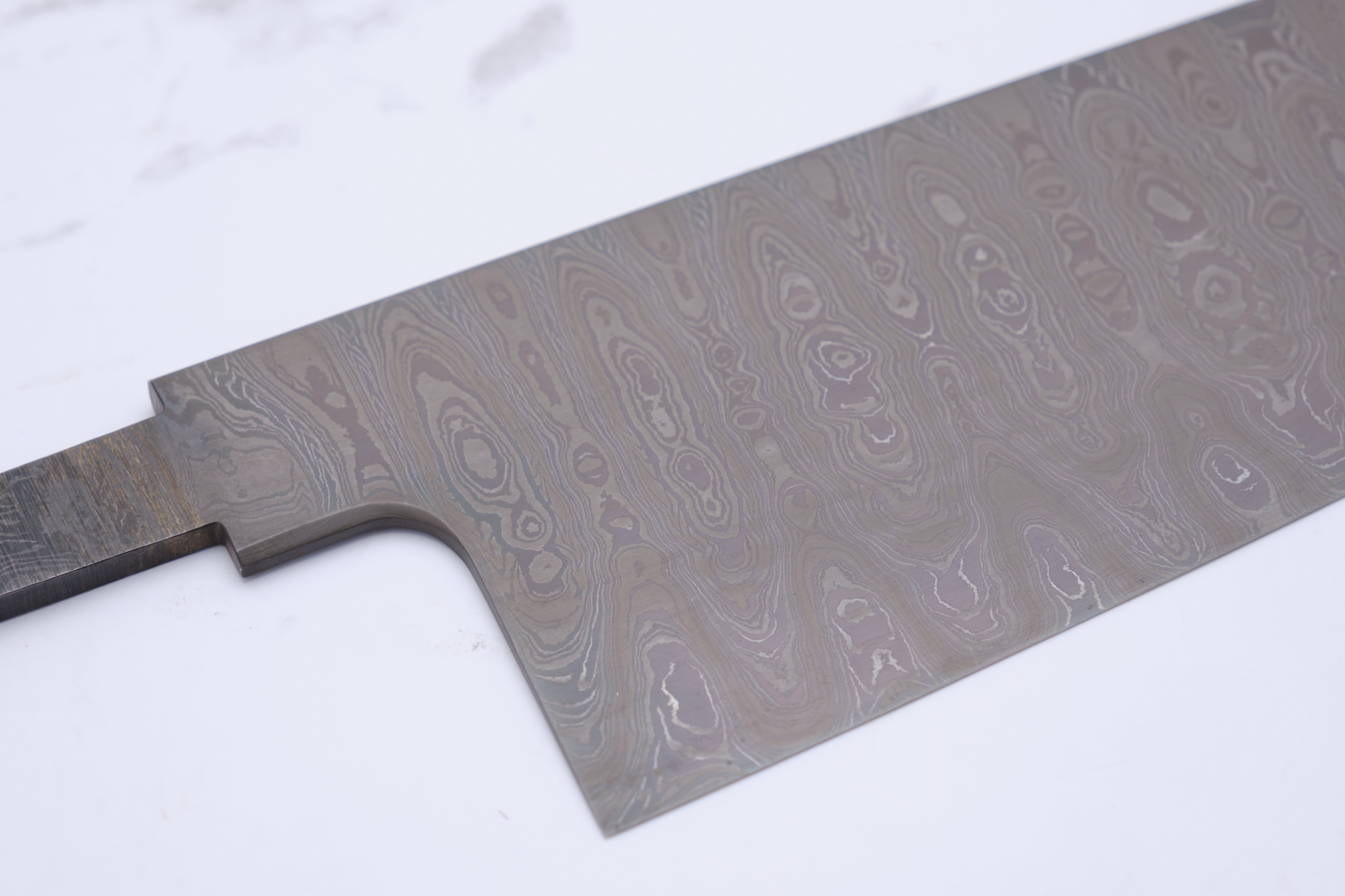 Shoichi Hashimoto x Myojin 'Yakei' Coreless Damascus Blue #2 + White #2 240 mm Gyuto