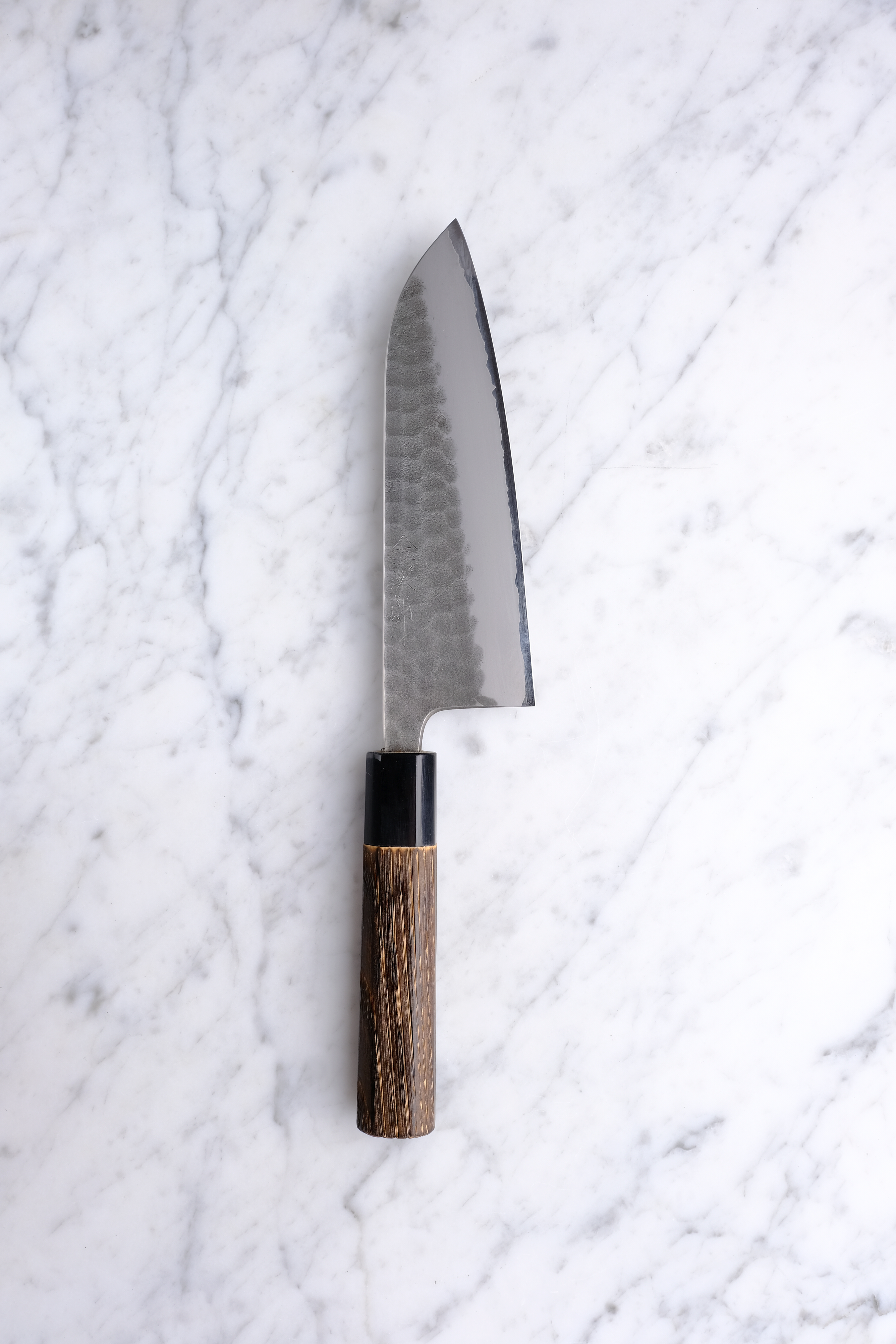 Wakui Kinjiro Tsuchime Shirogami 2 - 165 mm Santoku