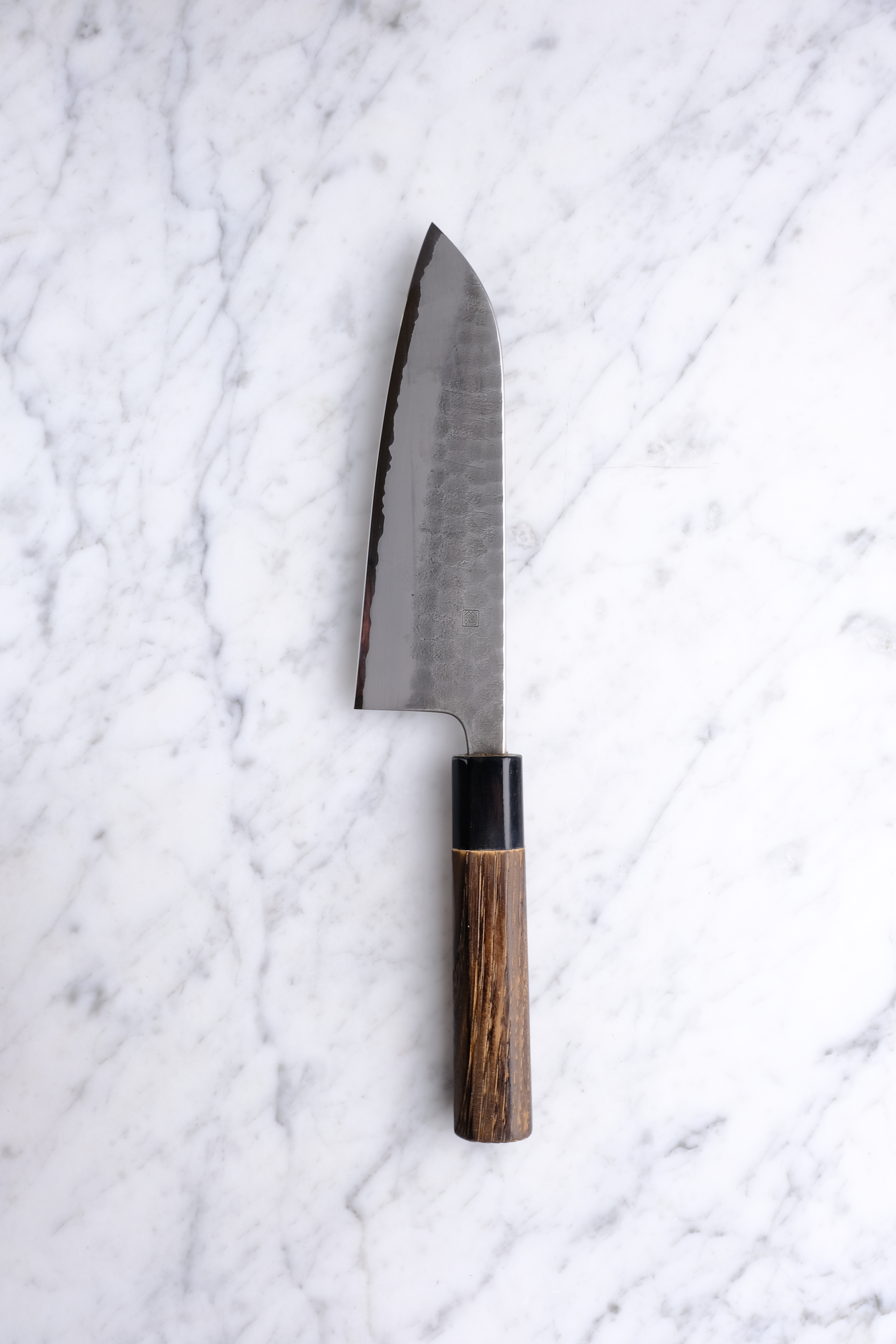 Wakui Kinjiro Tsuchime Shirogami 2 - 165 mm Santoku