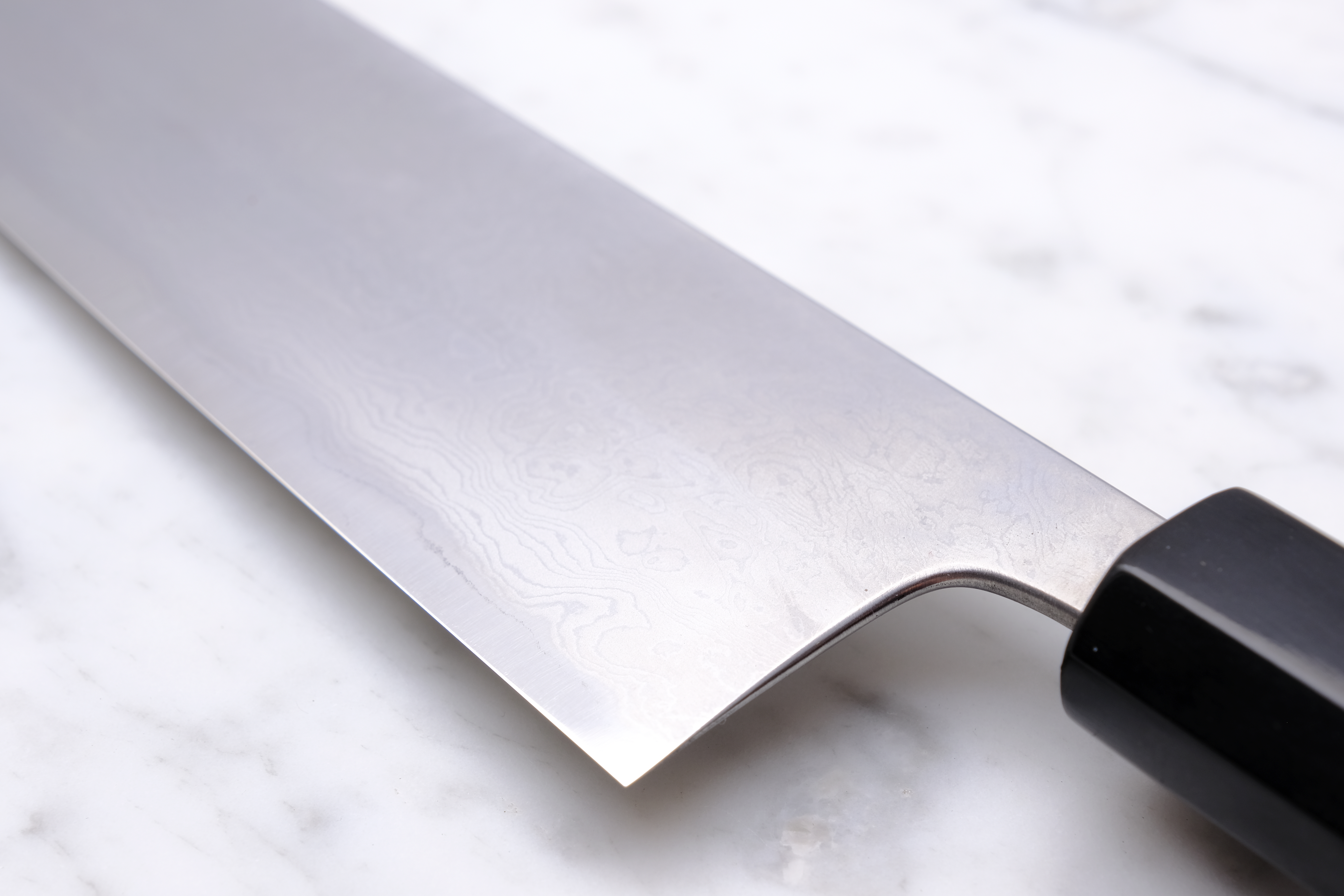 Wakui Kinjiro Damascus 240 mm Gyuto - Aogami 2