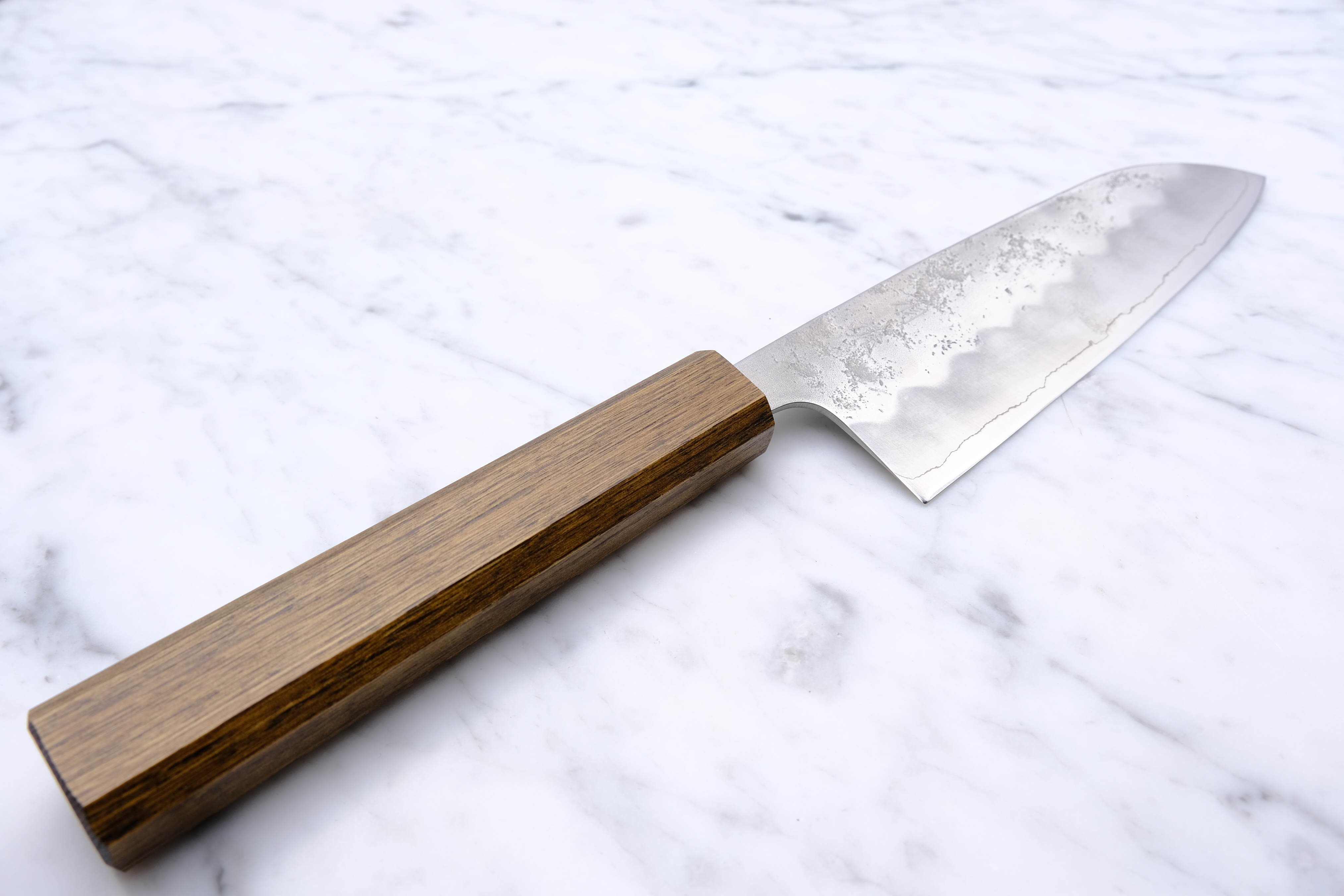 Foodgear Hamono Santoku 165 mm Santoku Gin3 – Walnuss