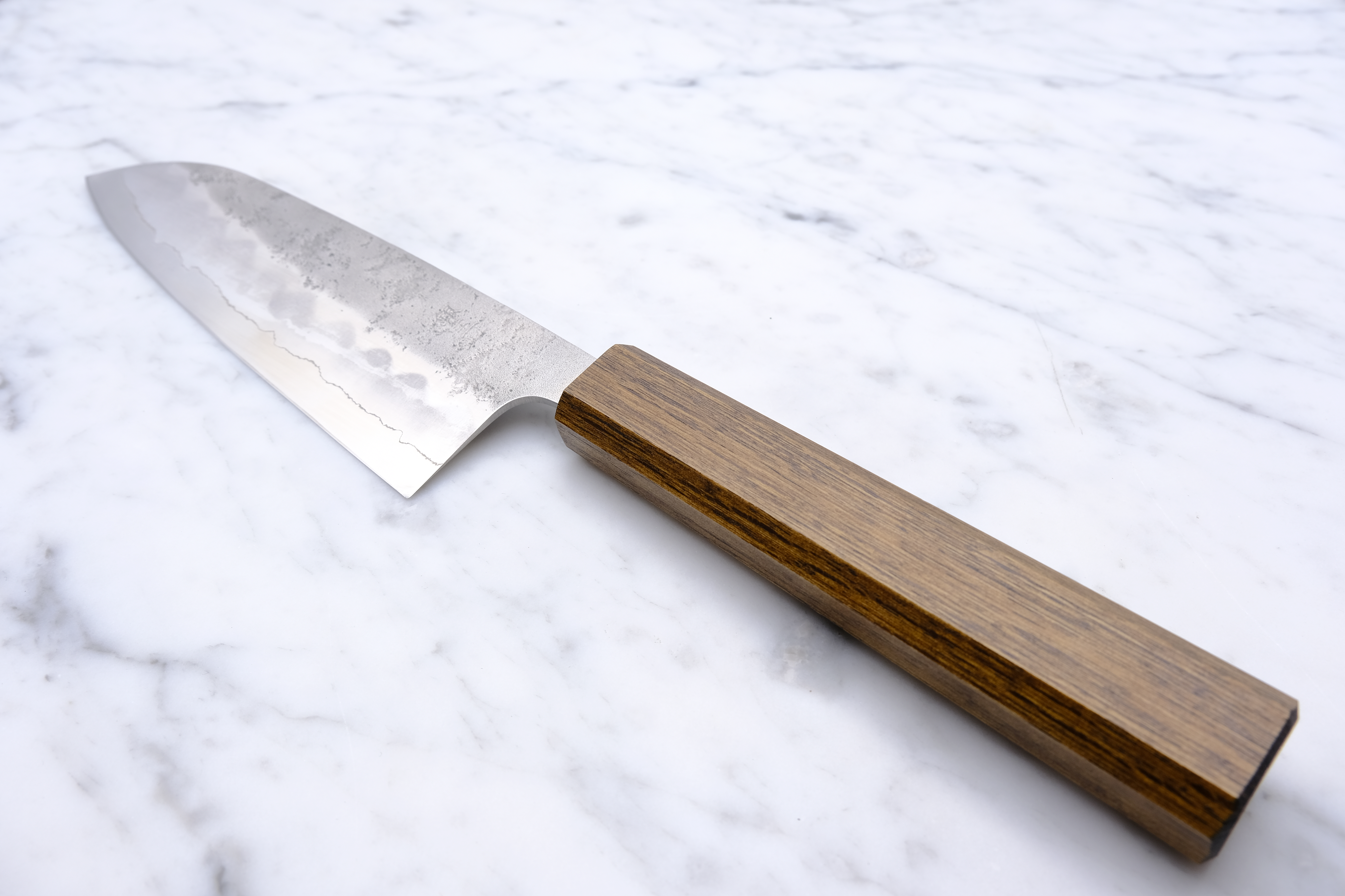 Foodgear Hamono Santoku 165 mm Santoku Gin3 – Walnuss