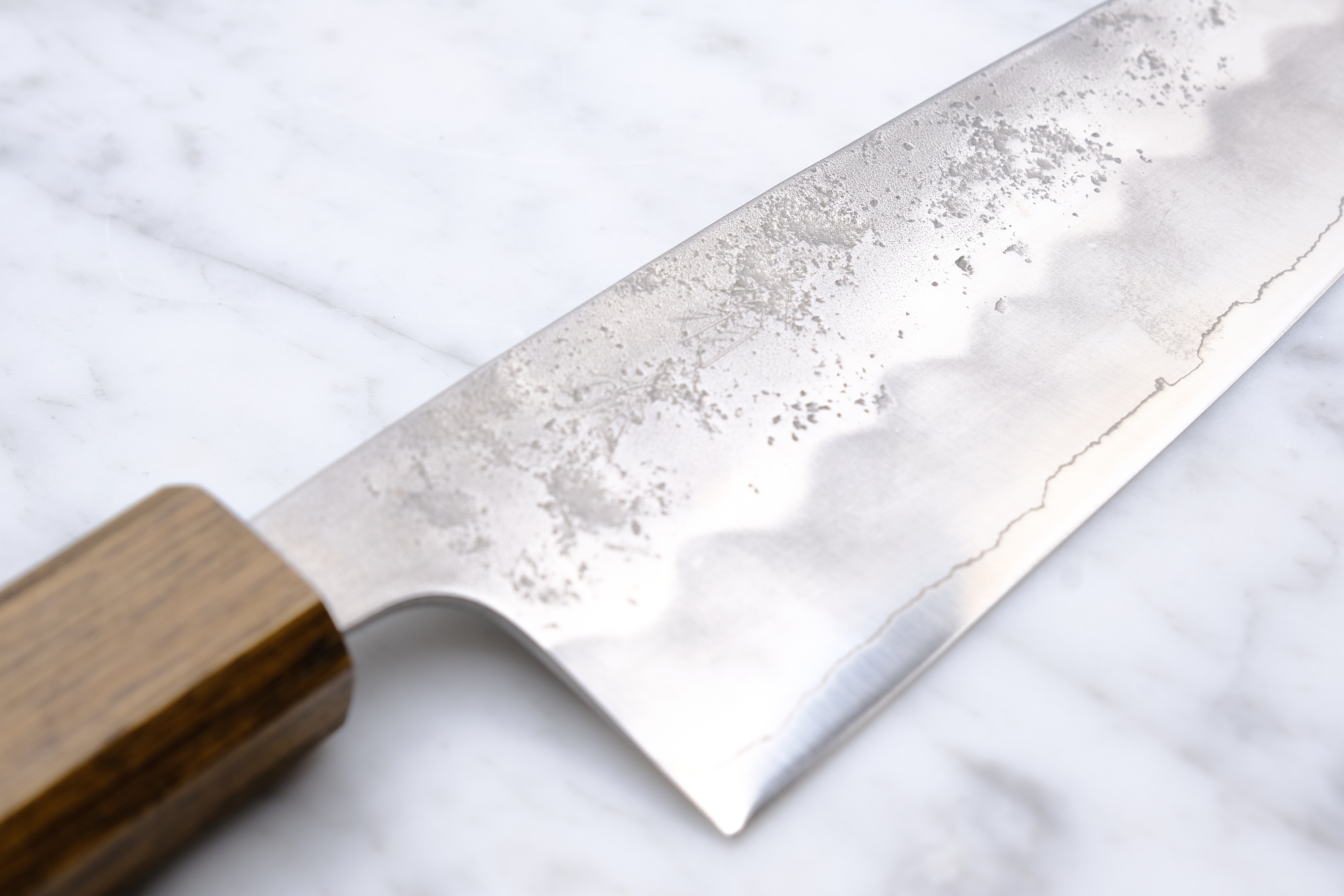 Foodgear Hamono Santoku 165 mm Santoku Gin3 – Walnuss