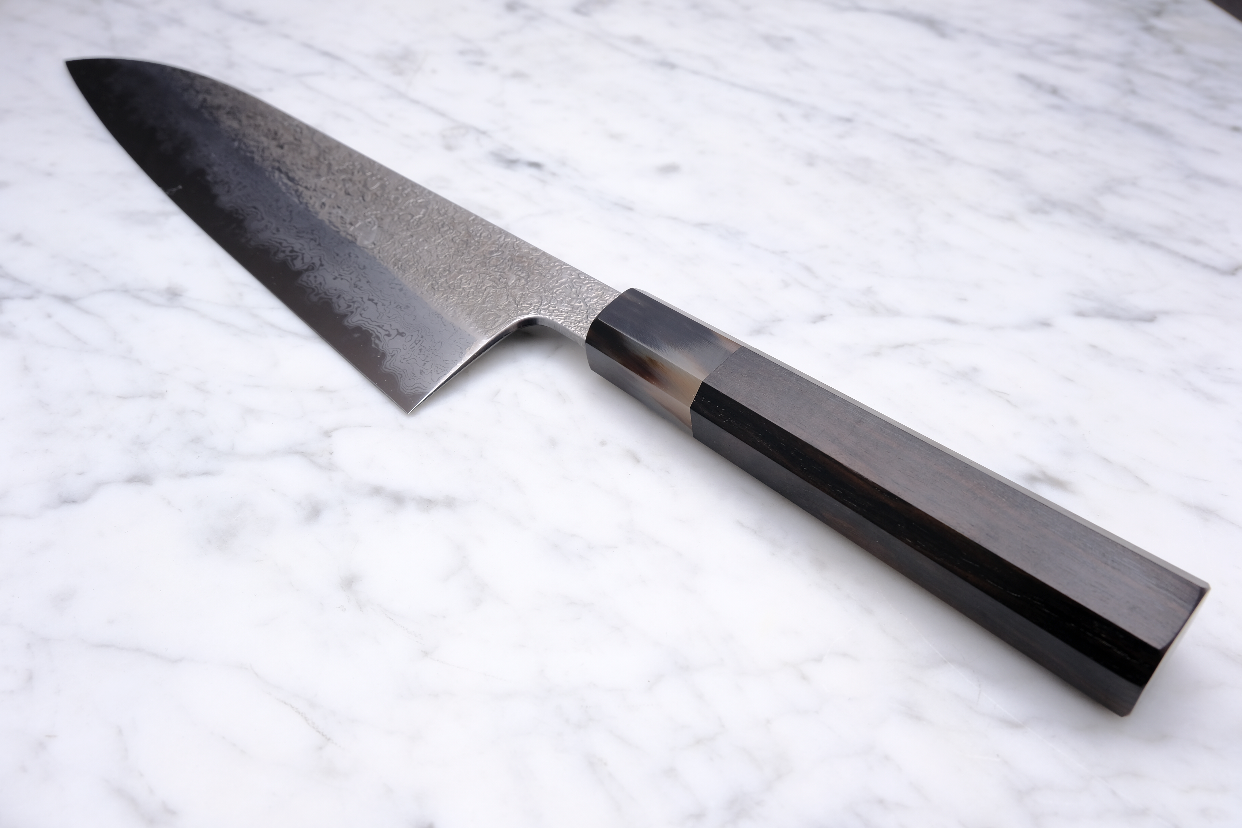 Masuda Yoshihide Migaki 240mm Gyuto - Aogami 1 - Ibenholt