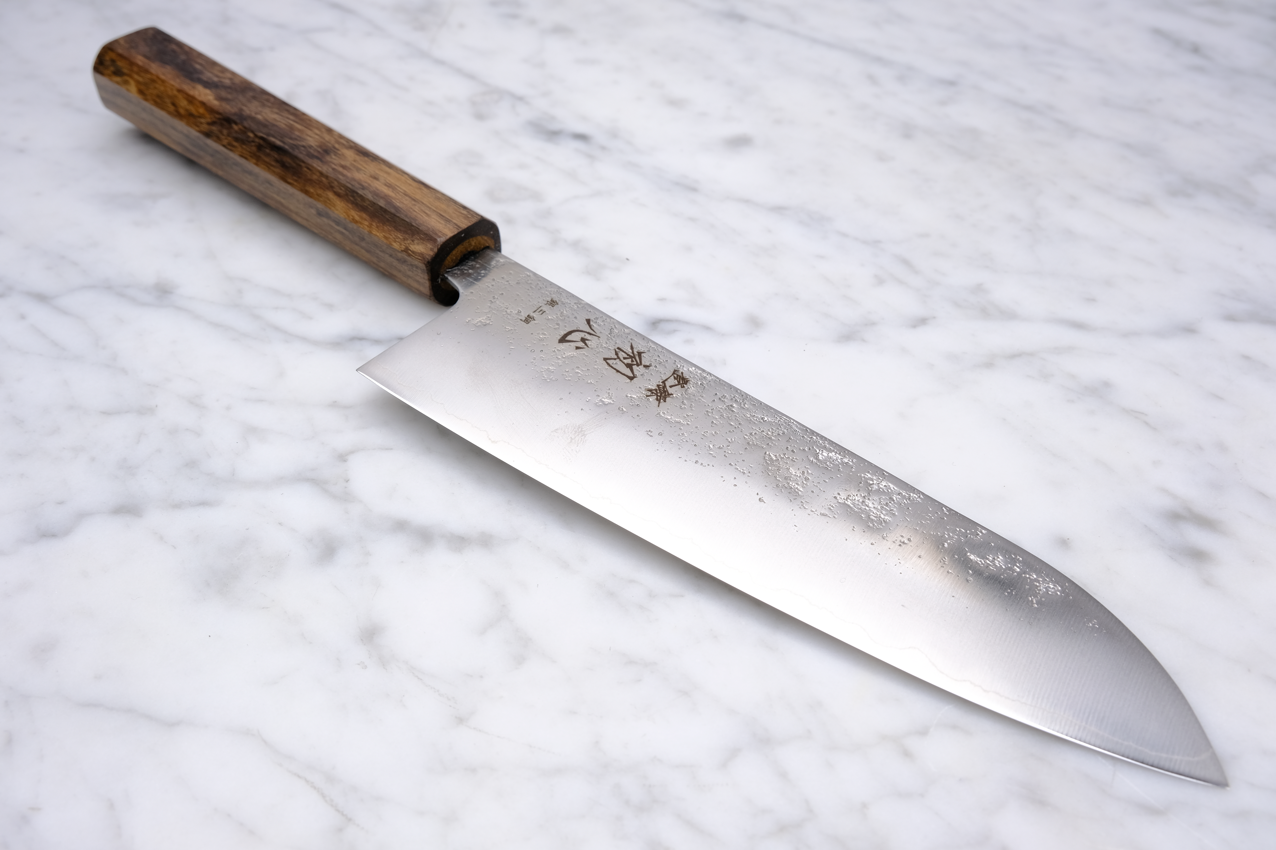 Hatsukokoro Ginrei 170mm Santoku - Ginsan