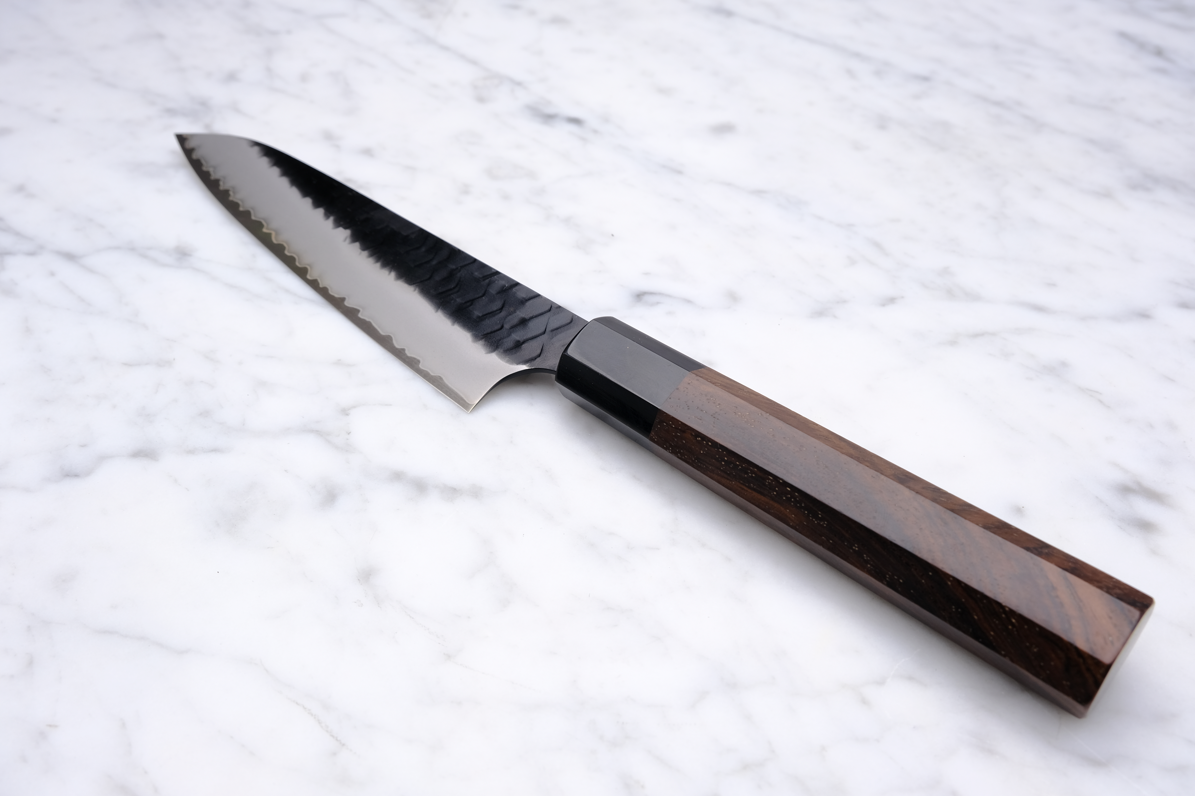 Nigara Hamono 150 mm Petty SG2 Kurouchi - Walnut