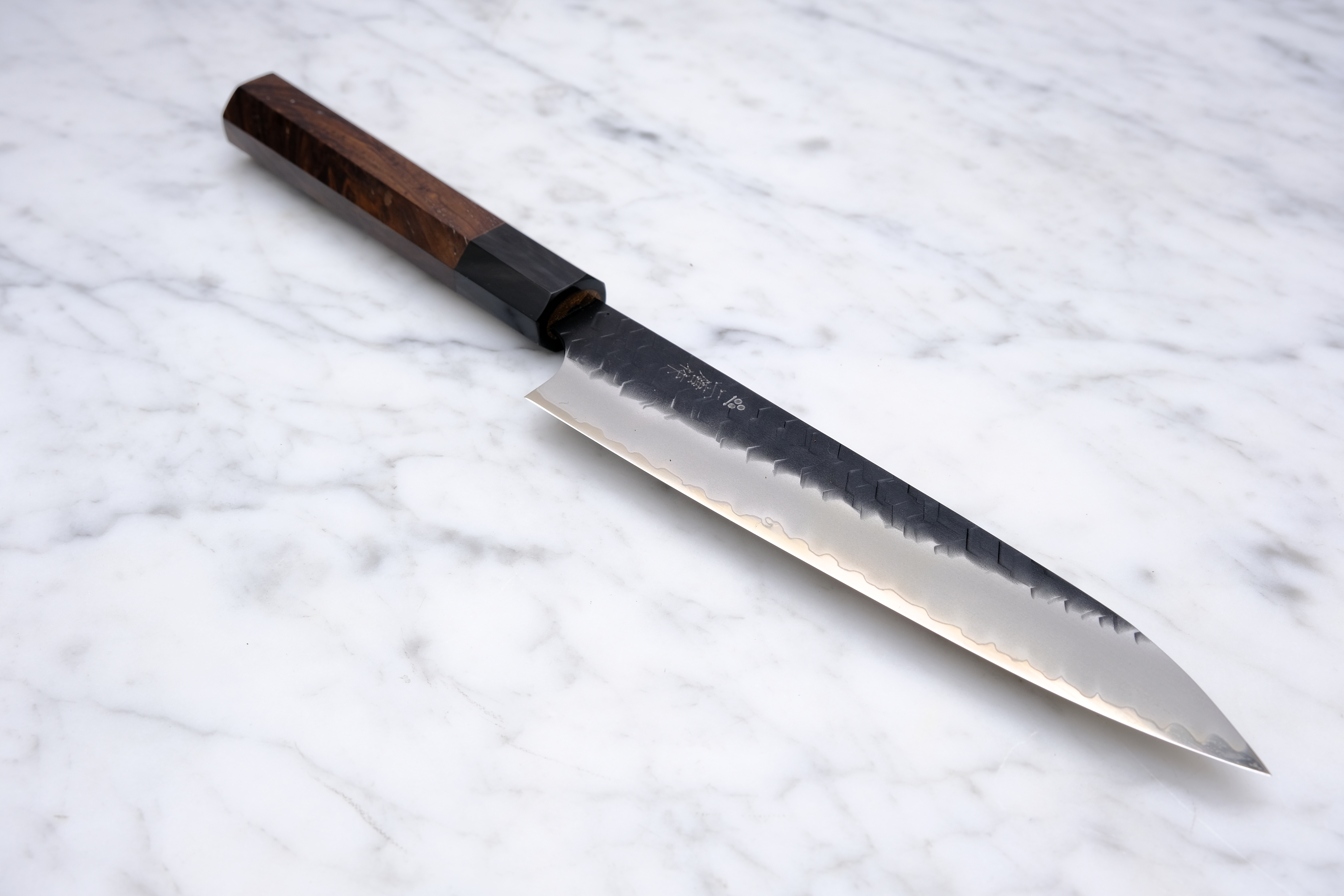 Nigara Hamono 150 mm Petty SG2 Kurouchi - Walnut