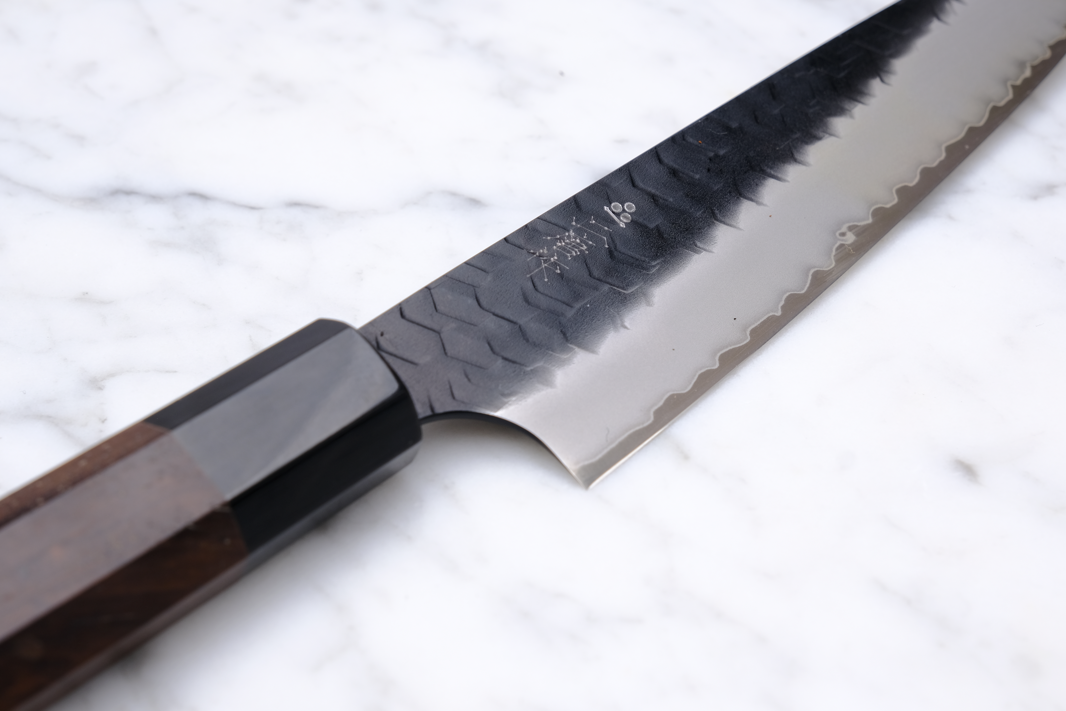 Nigara Hamono 150 mm Petty SG2 Kurouchi - Walnut