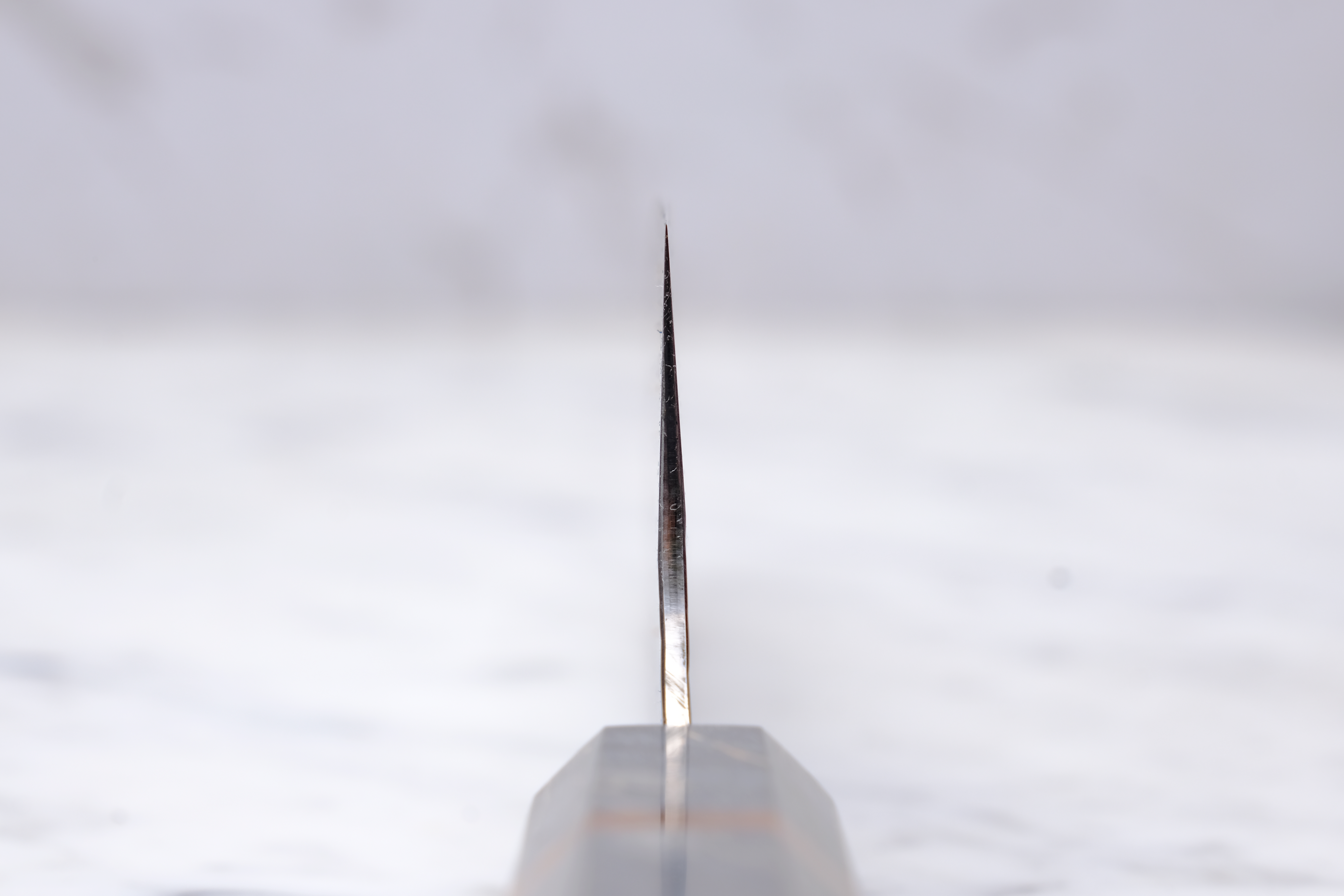 Yu Kurosaki 170 mm Santoku Kokusen Ryu  - Aogami Super - Grå Akryl