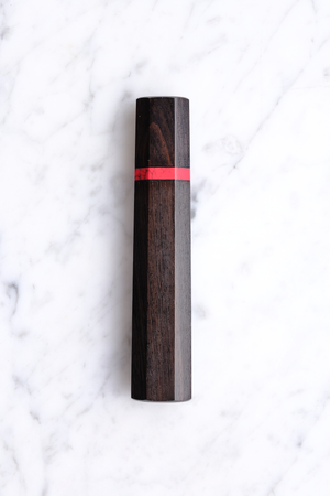 Handle – Ebony and Red Ring – Medium