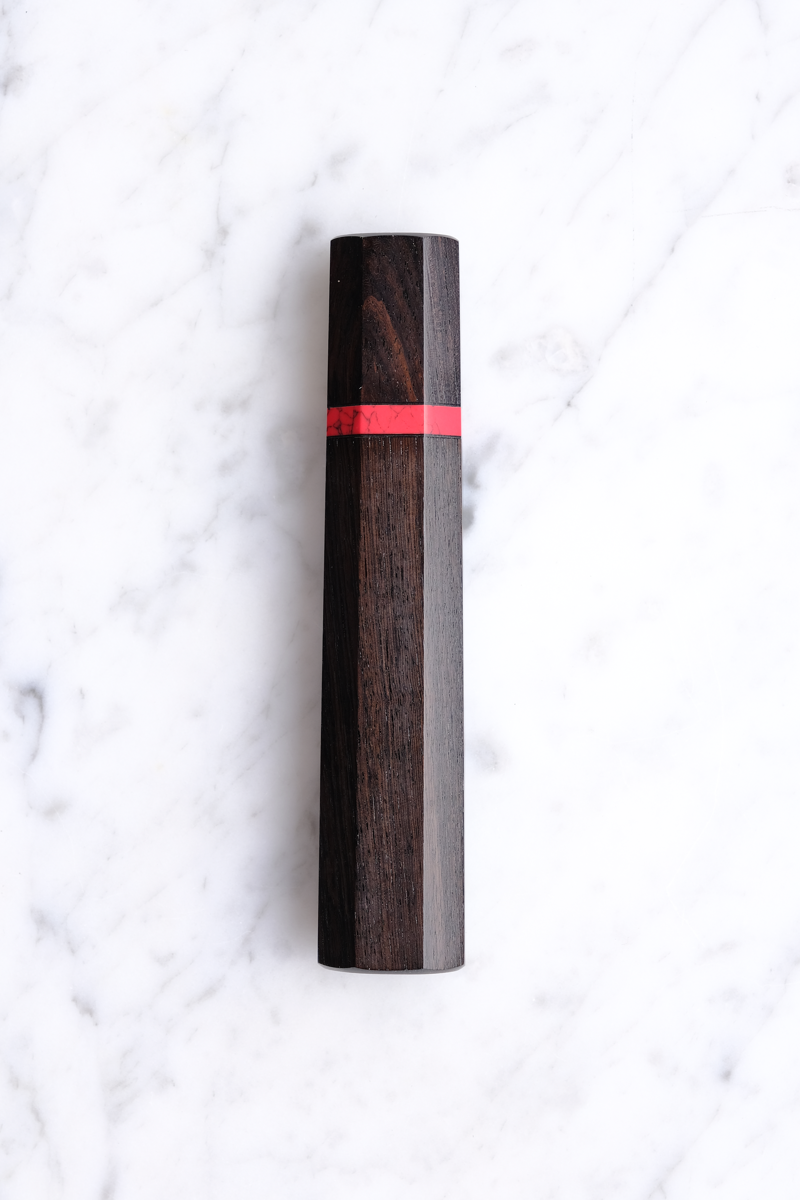 Skæfte - Ibenholt og Rød Ring - Medium