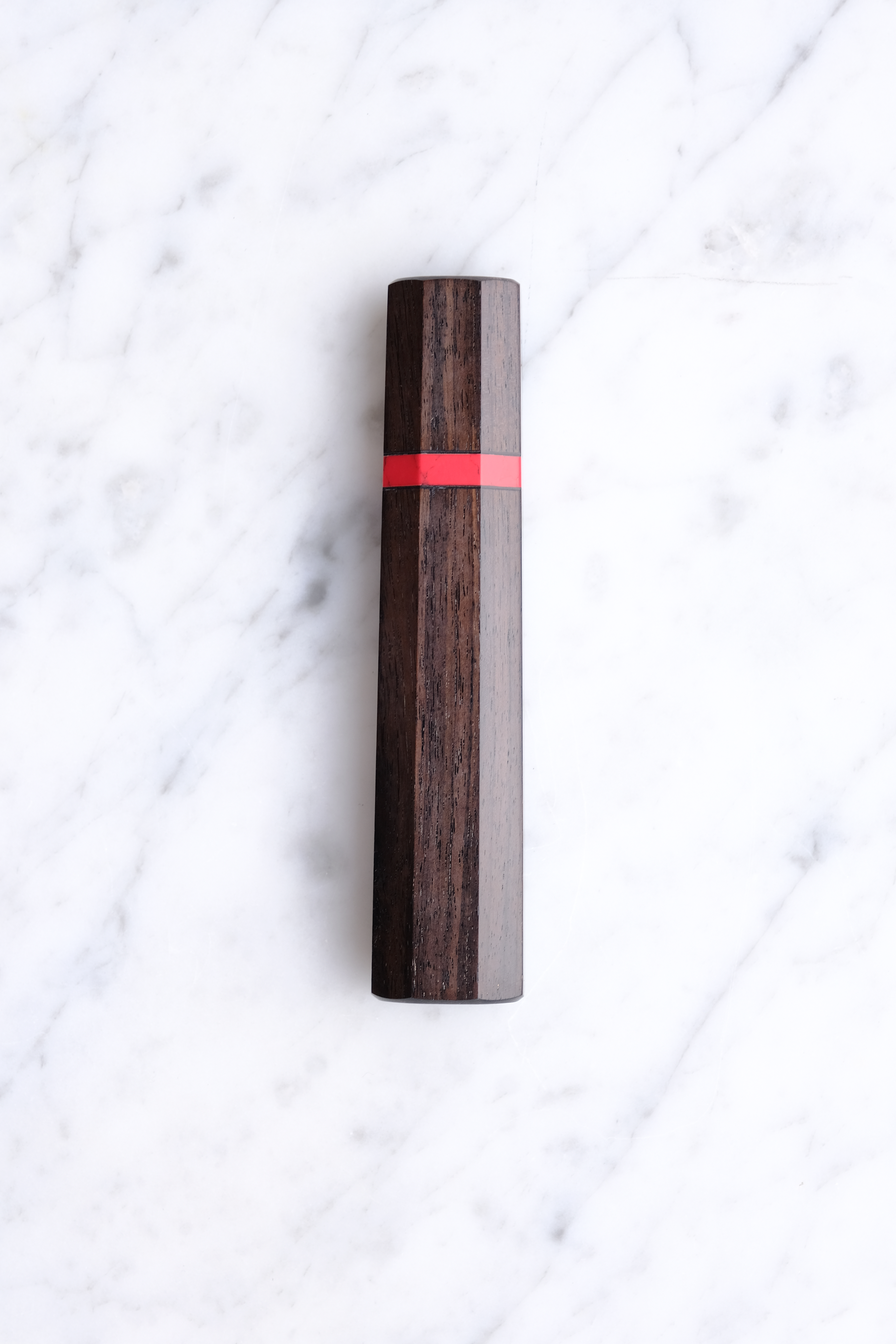 Skæfte - Ibenholt og Rød Ring - Lille