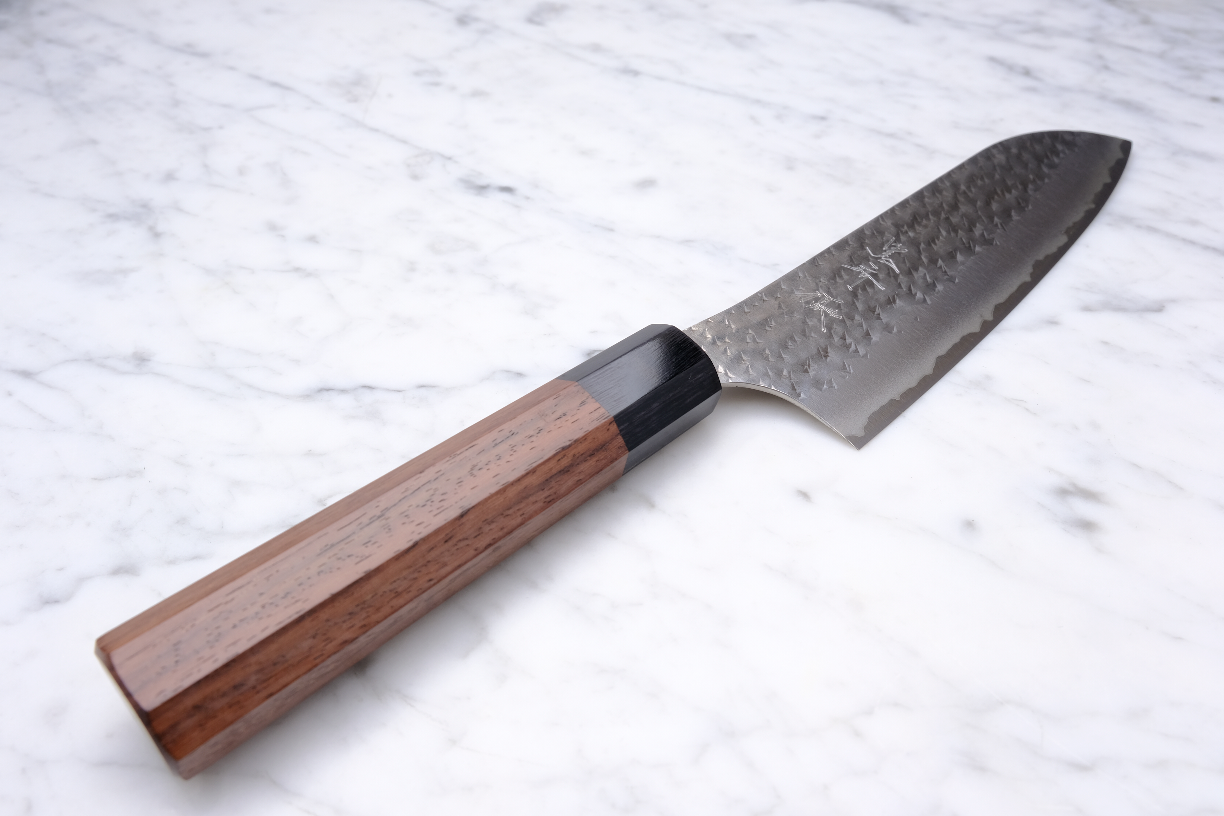 Yu Kurosaki 170 mm Santoku Kokusen Ryu  - Aogami Super - Rosentræ