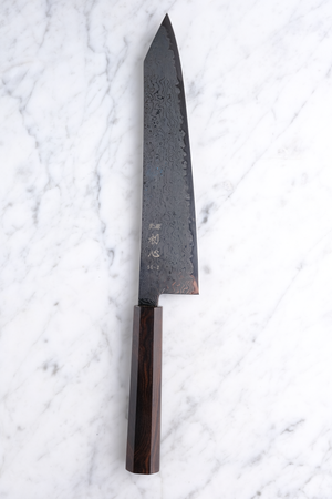 Hatsukokoro Ryuhyo Kurozome SG-2 - 240 mm K-tip Gyuto