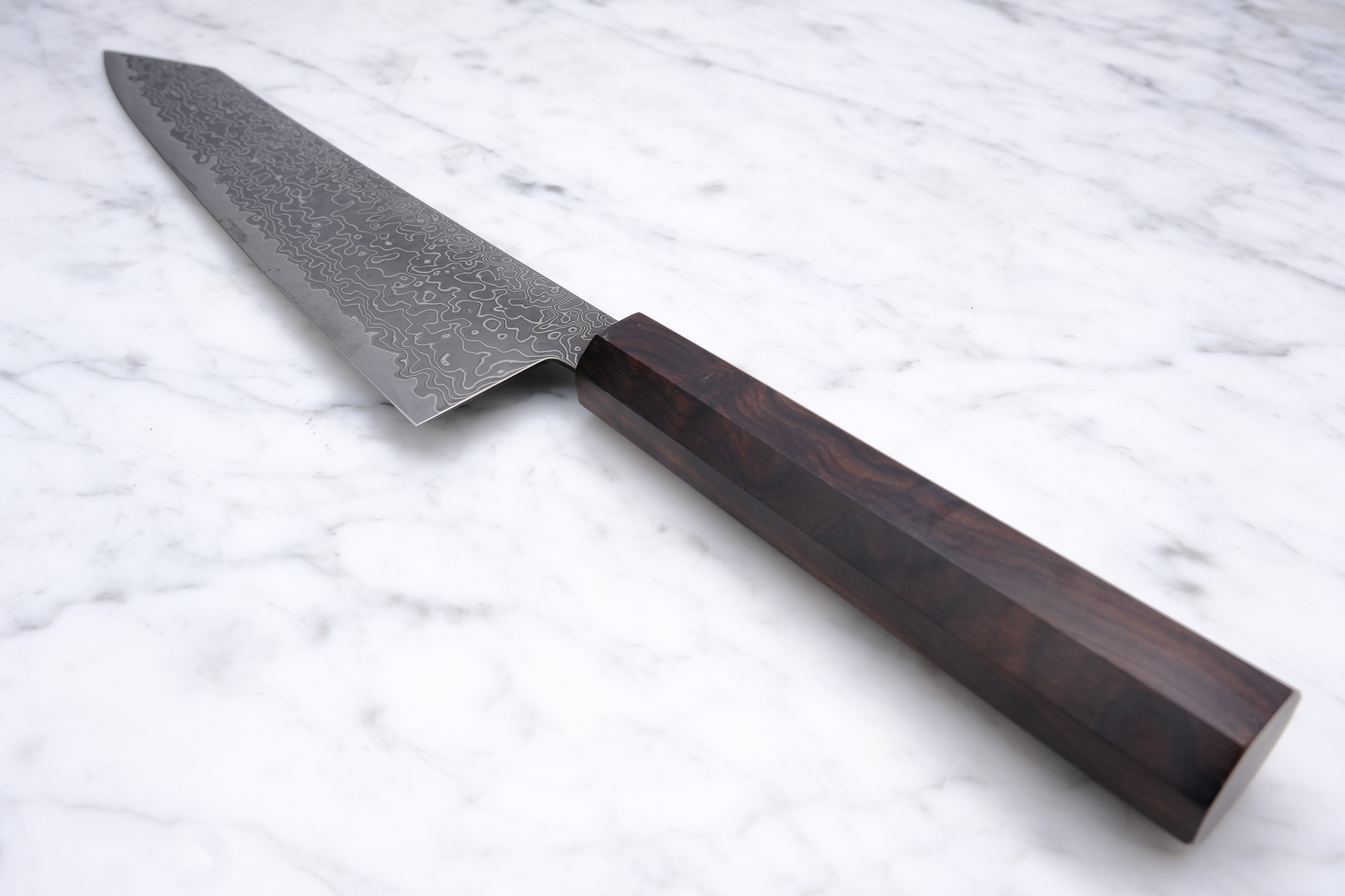 Hatsukokoro Ryuhyo Kurozome 240 mm K-tip Gyuto - SG2