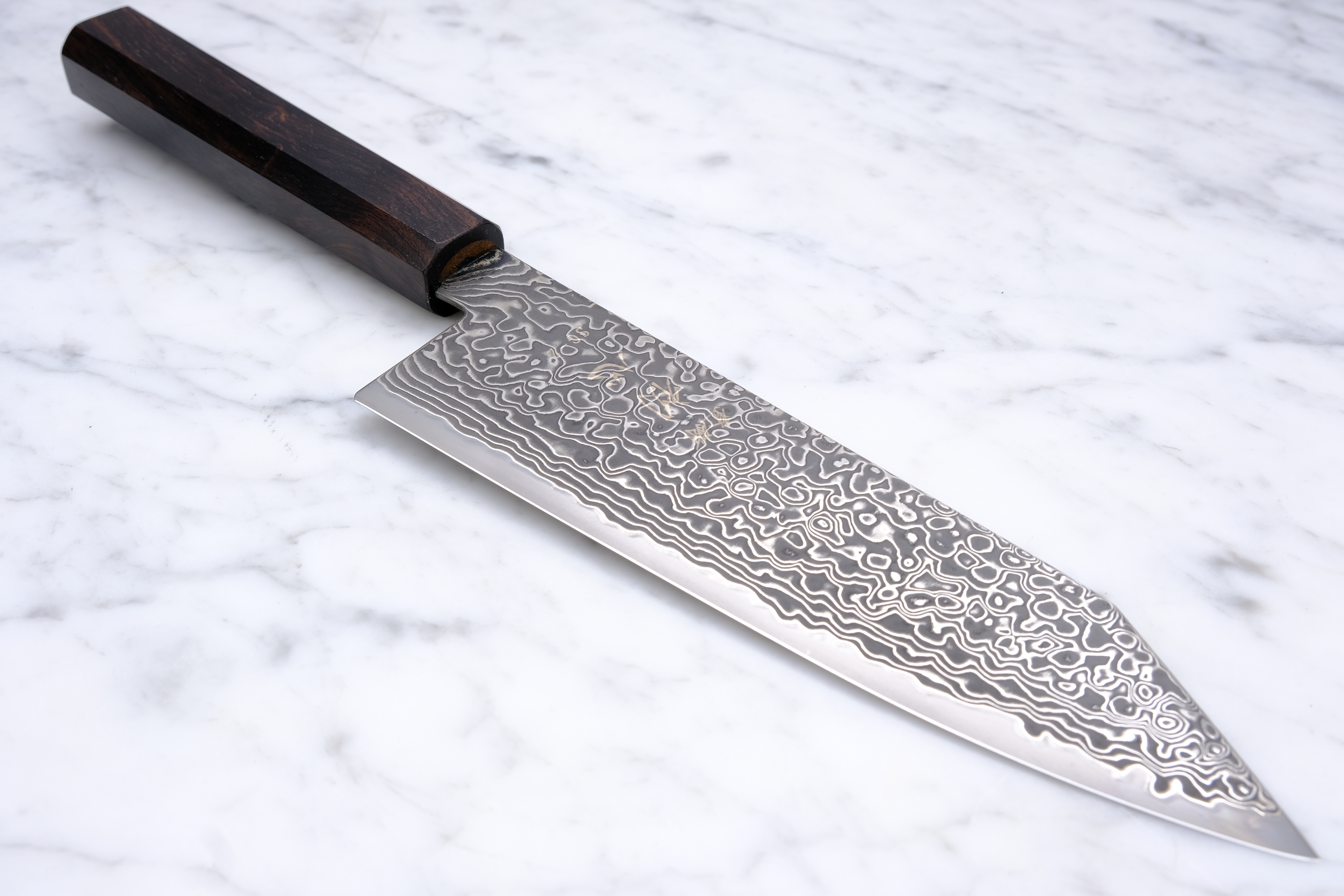 Hatsukokoro Ryuhyo Kurozome 180 mm Bunka - SG2