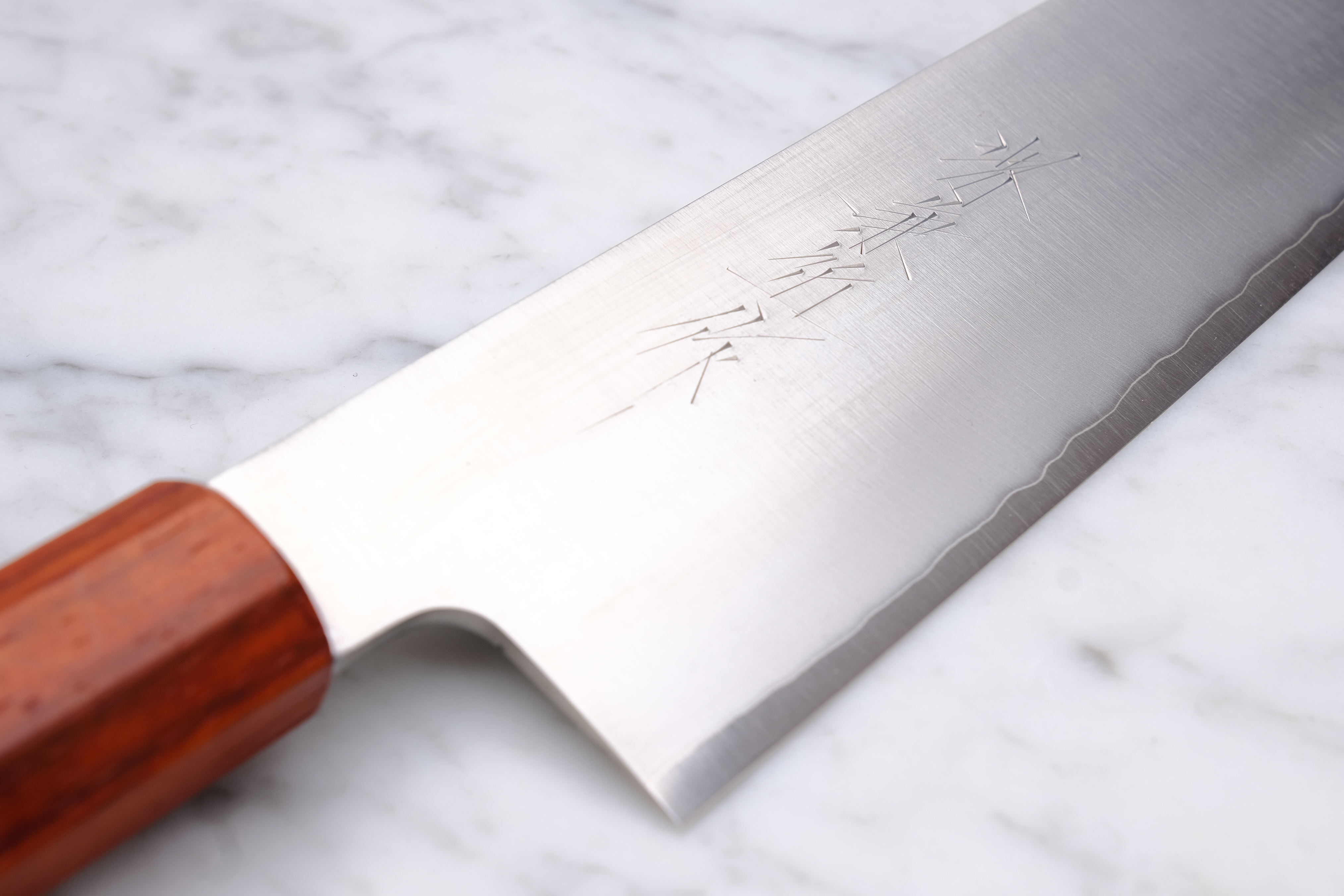 Sakai Kanechika Gyuto 240mm Ginsan - Padauk