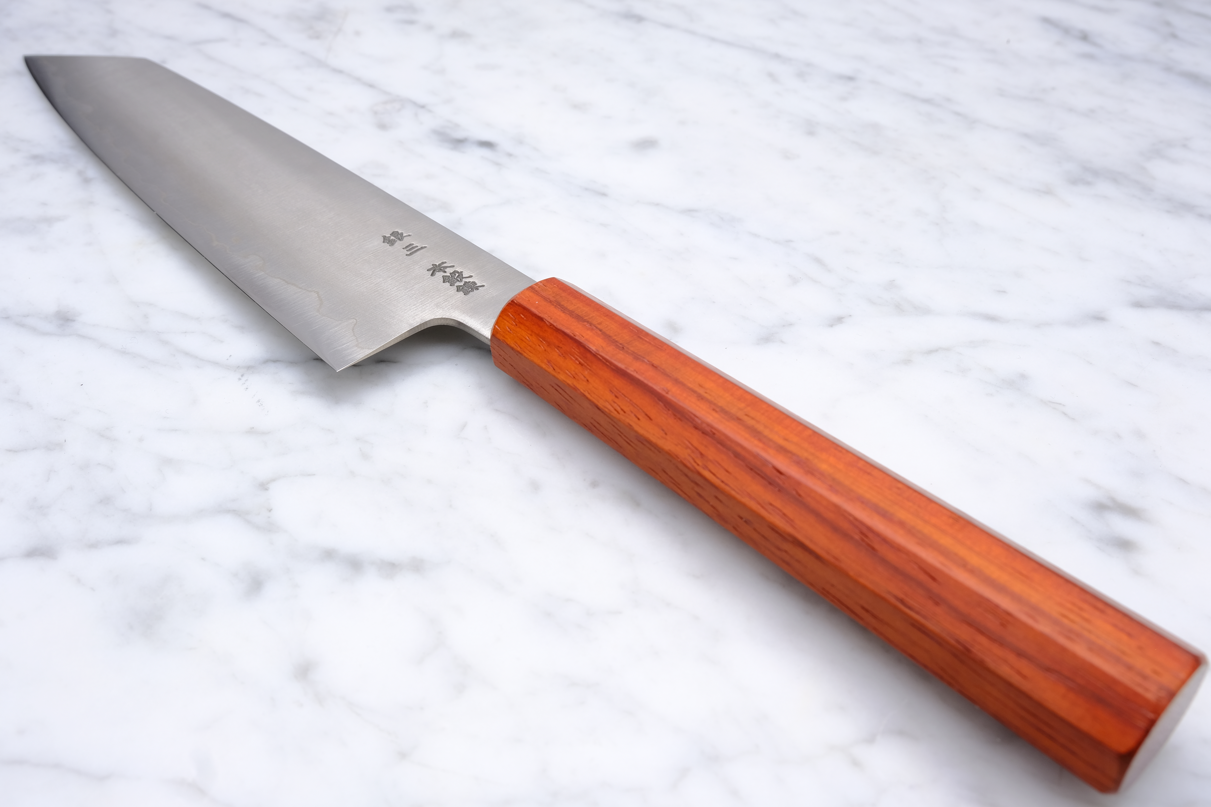Sakai Kanechika Kiritsuke Gyuto 195mm Ginsan - Padauk