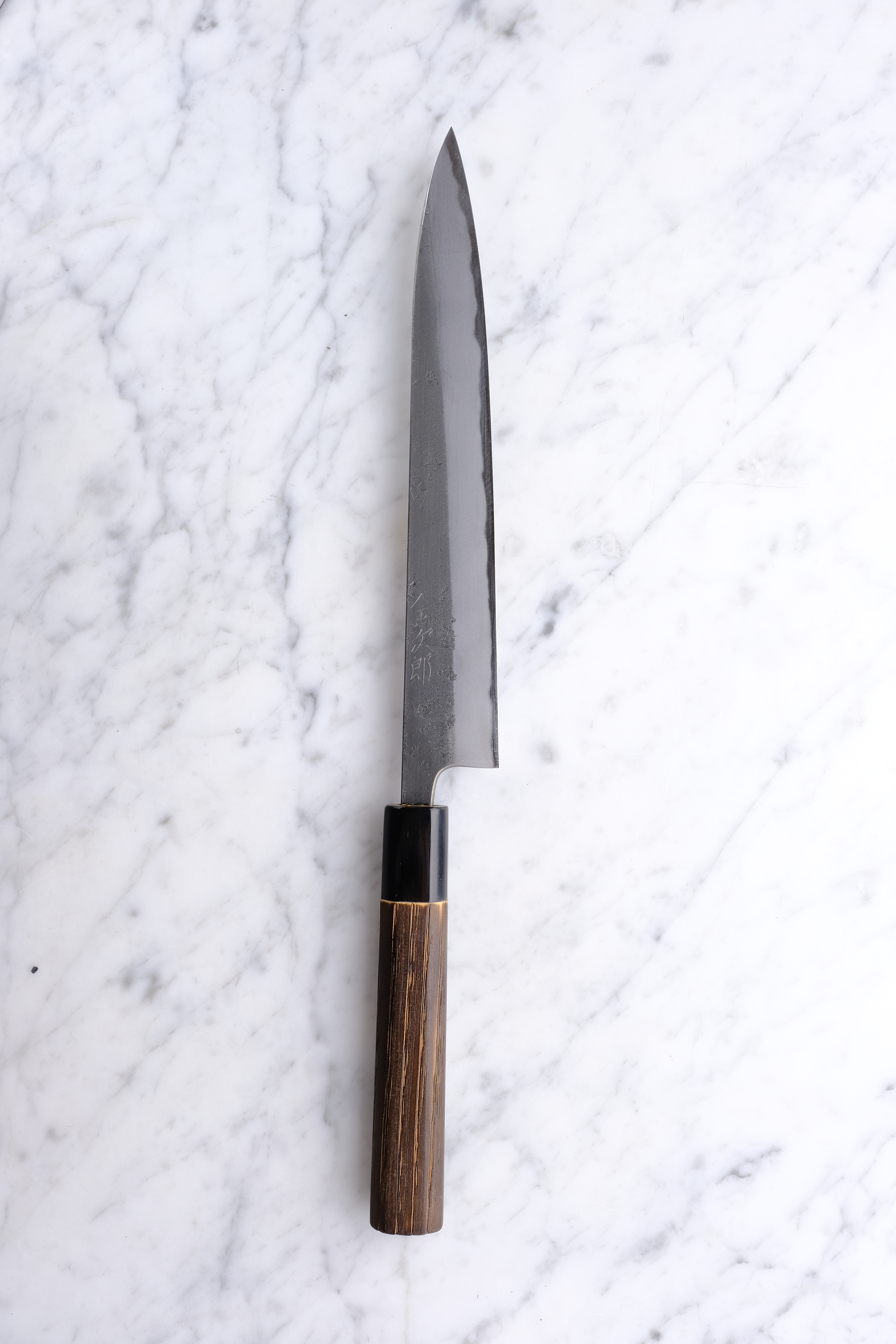 Wakui Kinjiro Nashiji Aogami #2 - 210 mm Sujihiki
