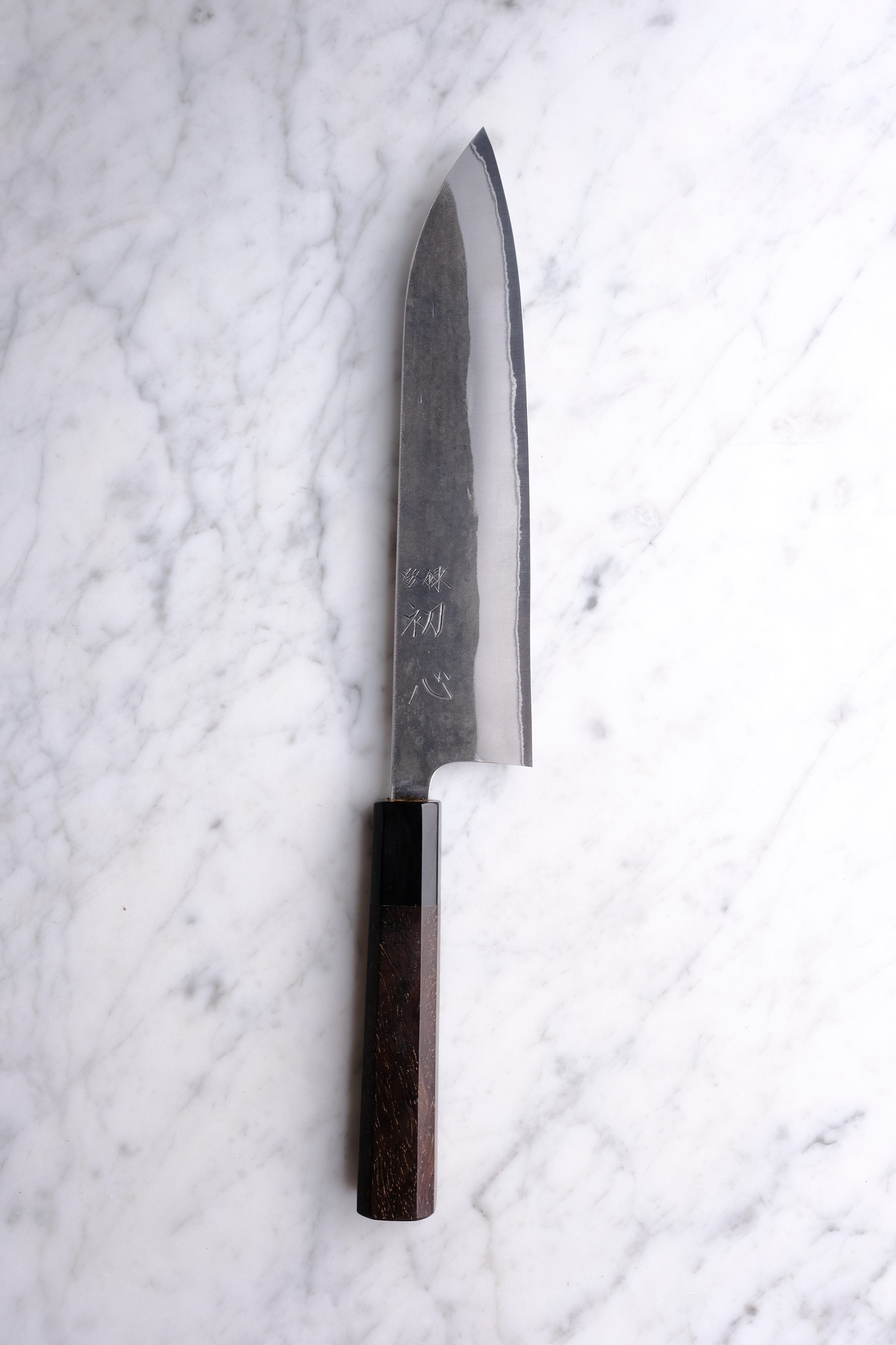 Hatsukokoro Kurokaze Shirogami #2 - 210 mm Gyuto