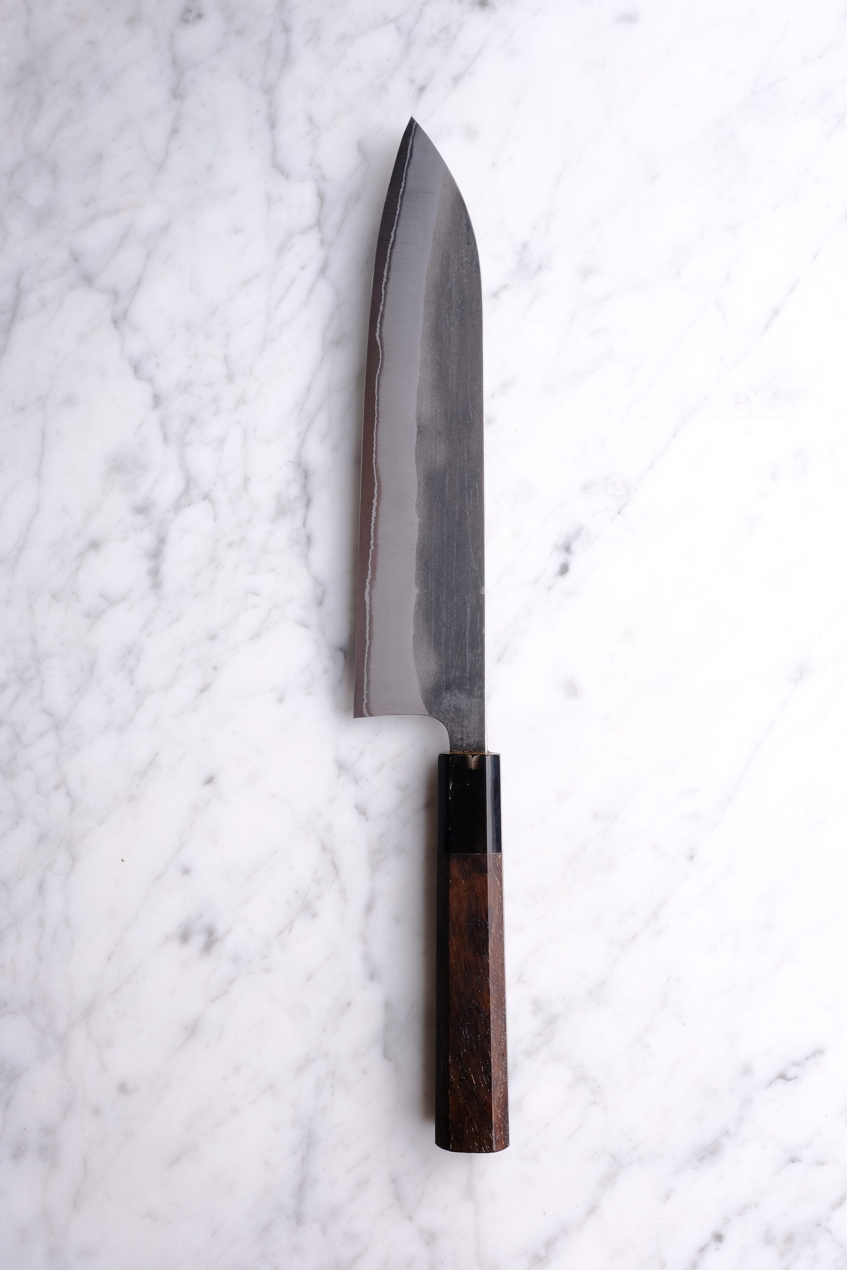 Hatsukokoro Kurokaze Shirogami #2 - 210 mm Gyuto