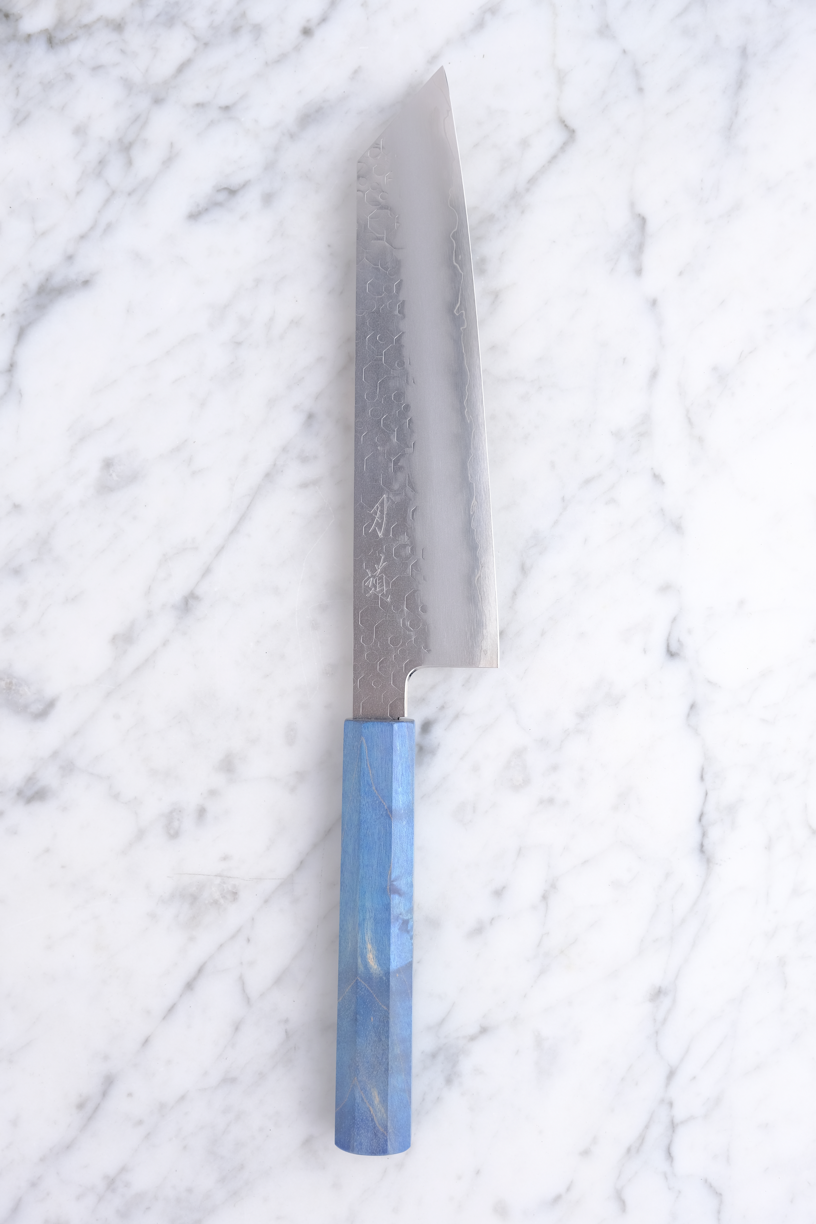 HADO Shiosai SG2 Stabiliseret Træ Blå - 210 mm K-tip Gyuto