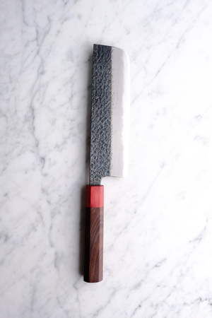 Muneishi KU Tsushime Aogami #2 - 165 mm Nakiri
