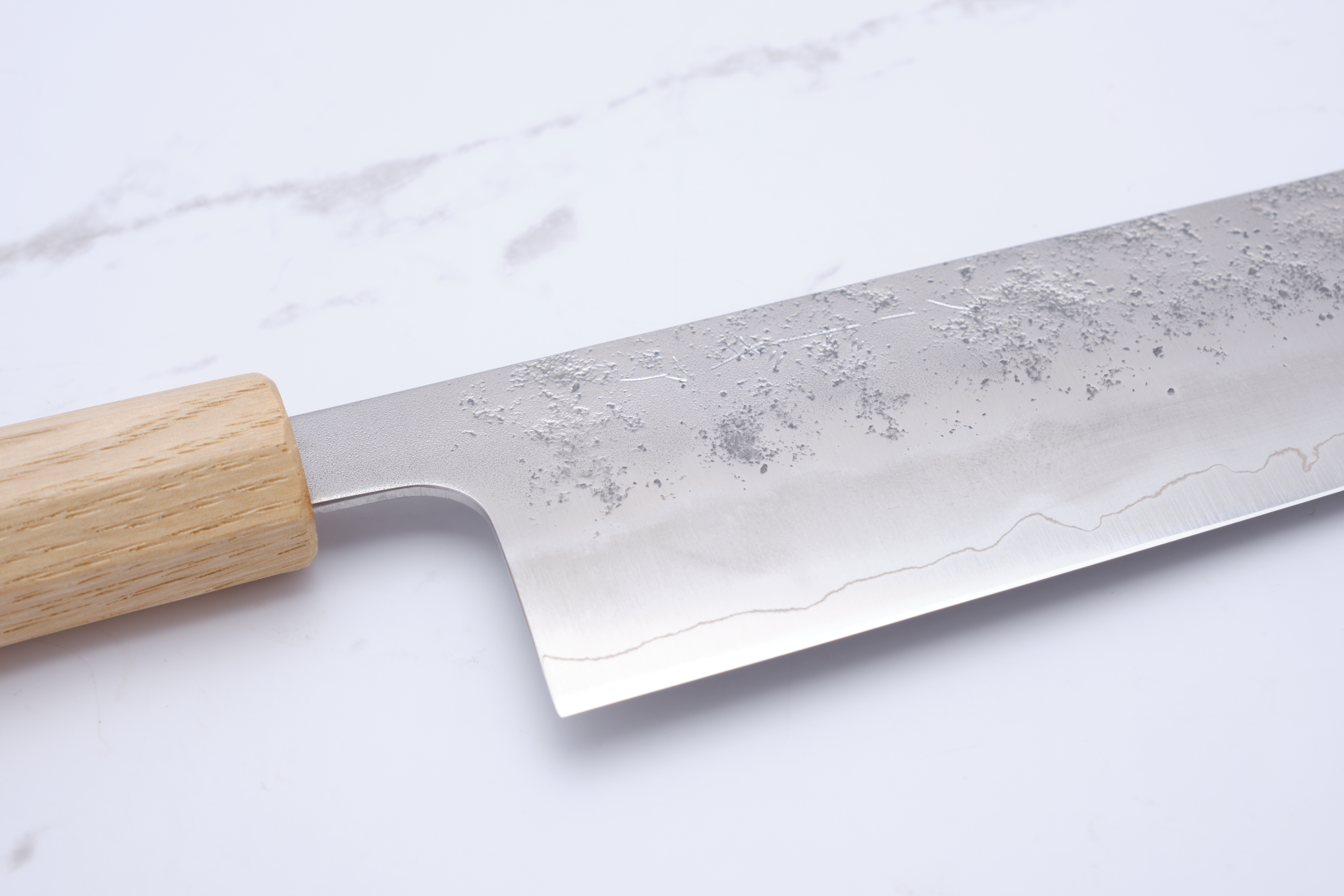 Foodgear Hamono K-Tip Gyuto 210mm Gin3 - Chestnut