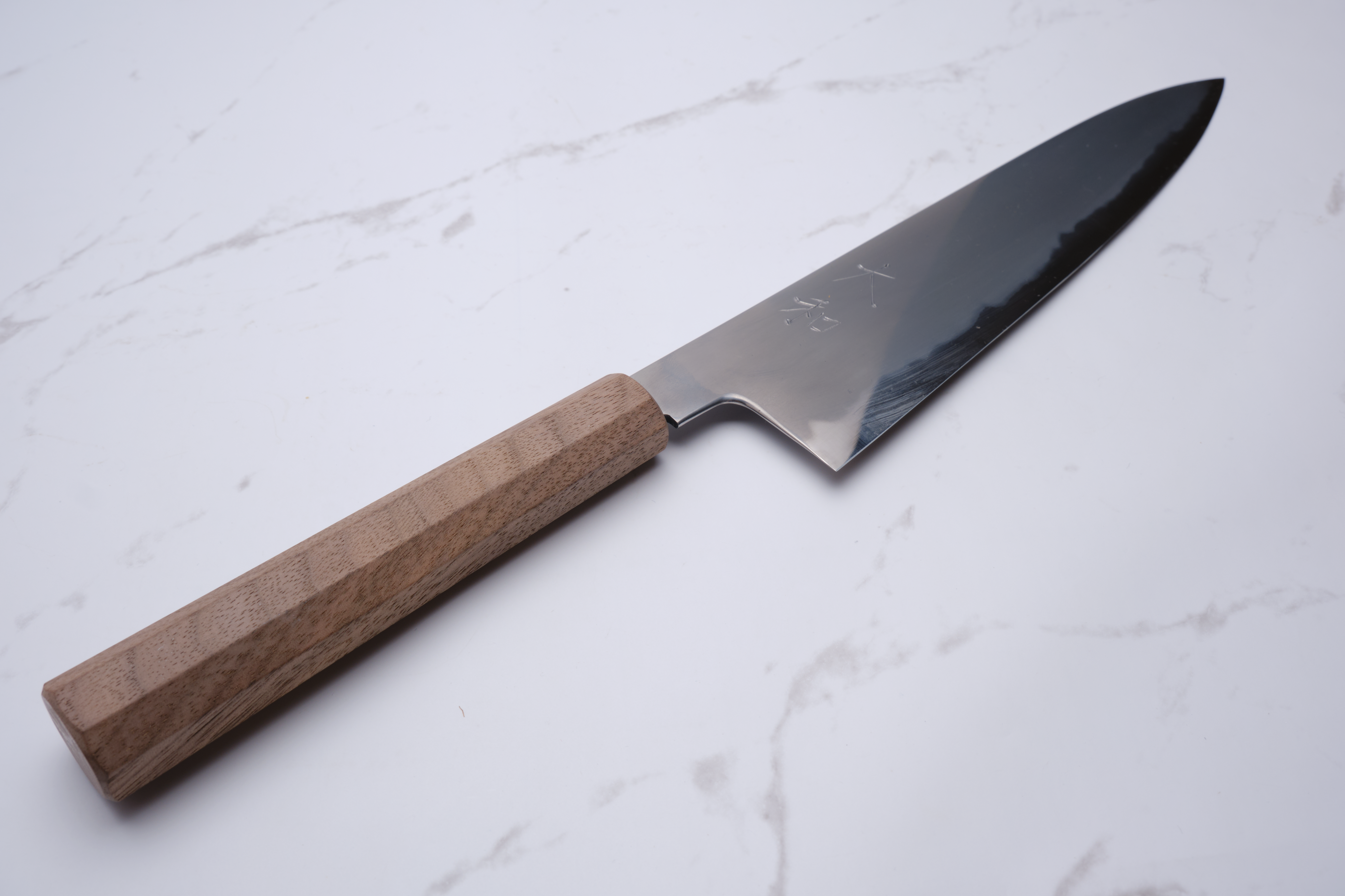 Yamato 'Oboro' 210mm Gyuto White #2 - Valnød