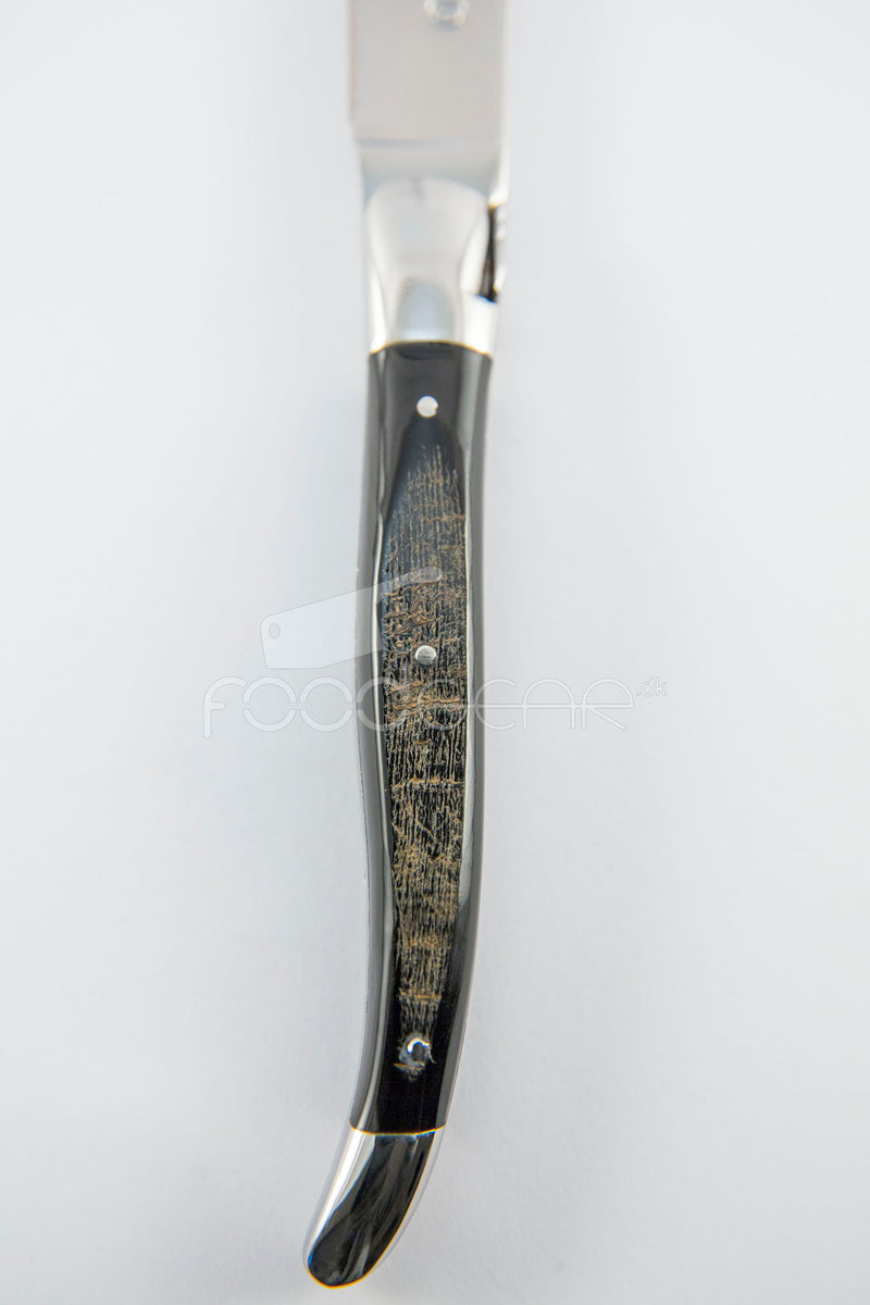 Steakkniv - Bøffelhorn med splint