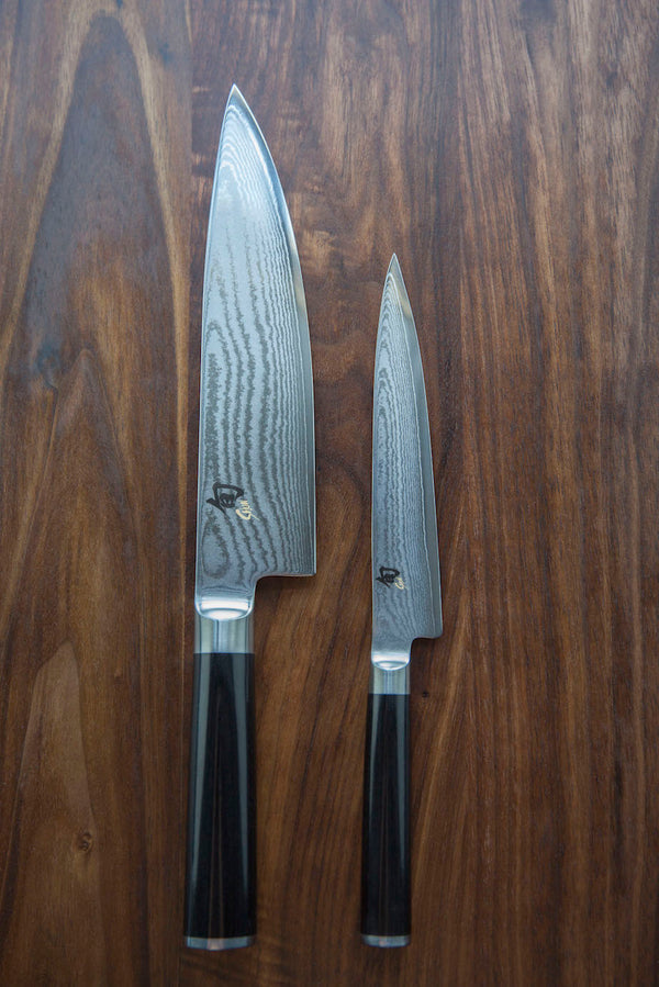 Shun Classic knivsæt Utility og Kokkekniv