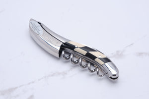 Proptrækker - Intarsia Ibenholt/Okseknogle