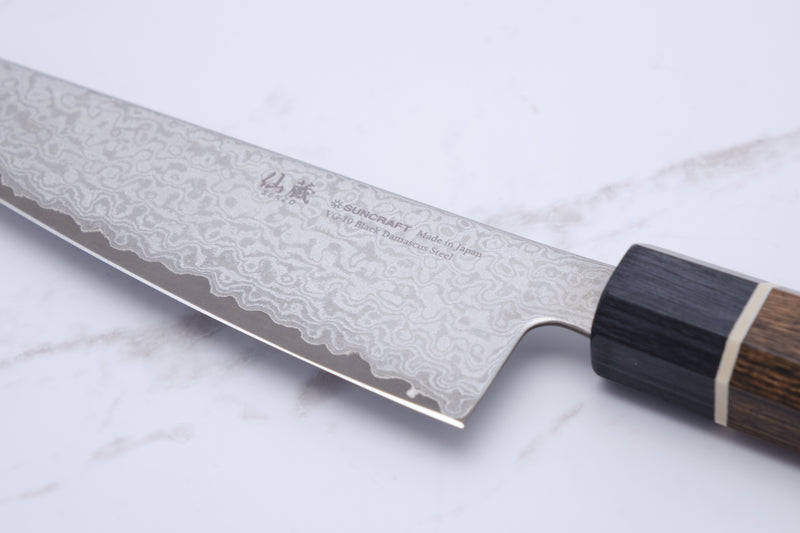 Suncraft Black 143mm Santoku