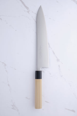 Yamawaki Aogami Super - 240 mm Kokkekniv