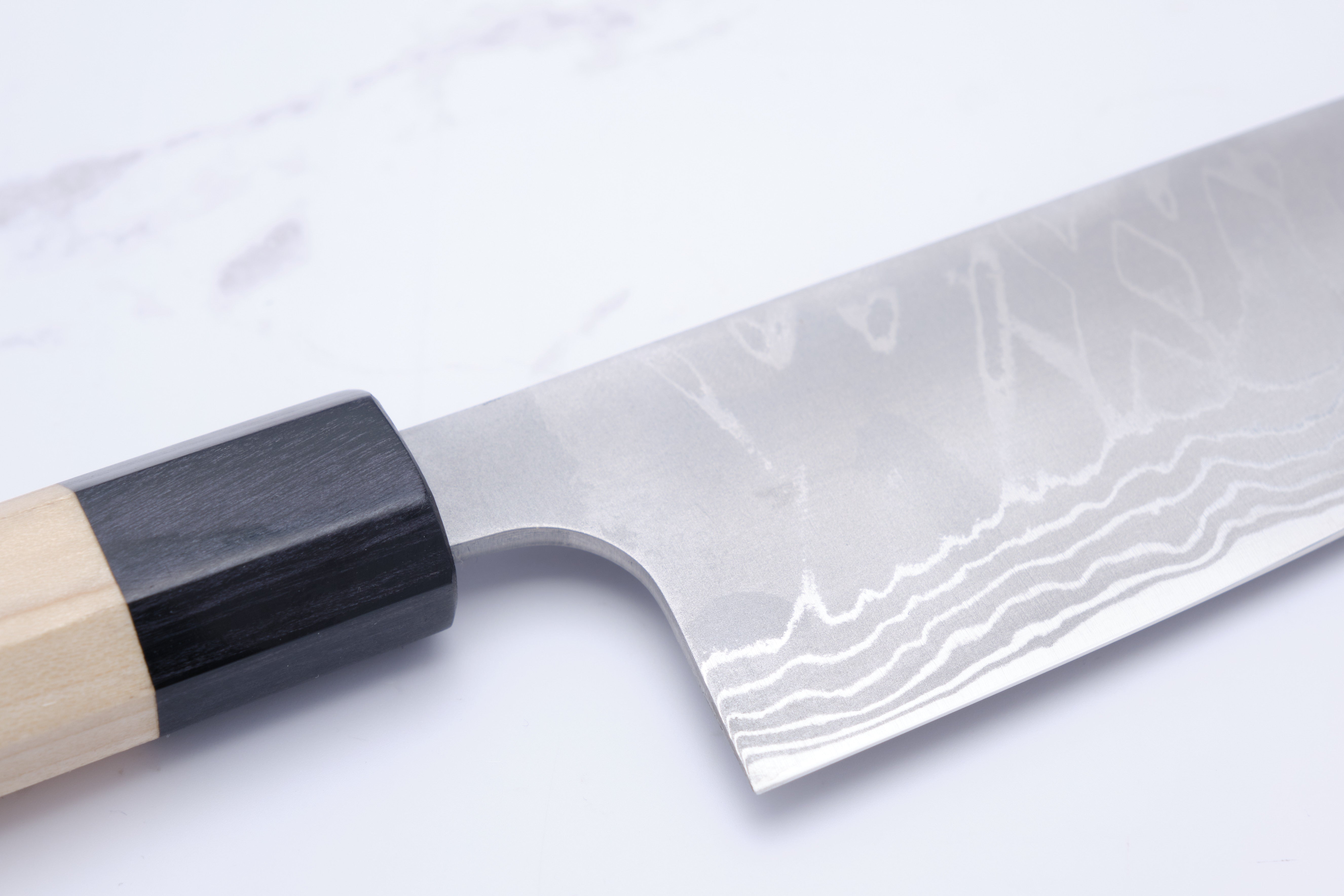 Masakage Shimo 170mm Santoku Weiß-2