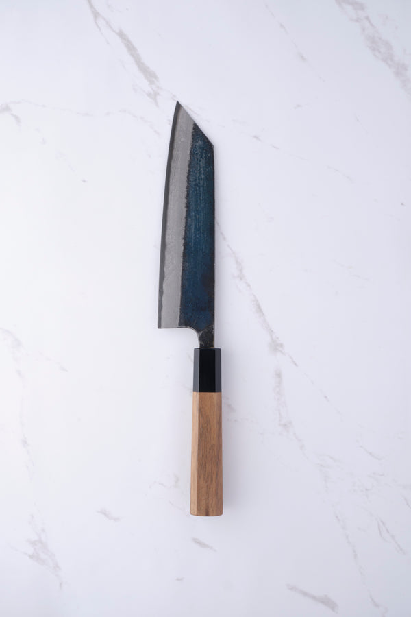 Hatsukokoro Kumokage 180mm Bunka Blue-2