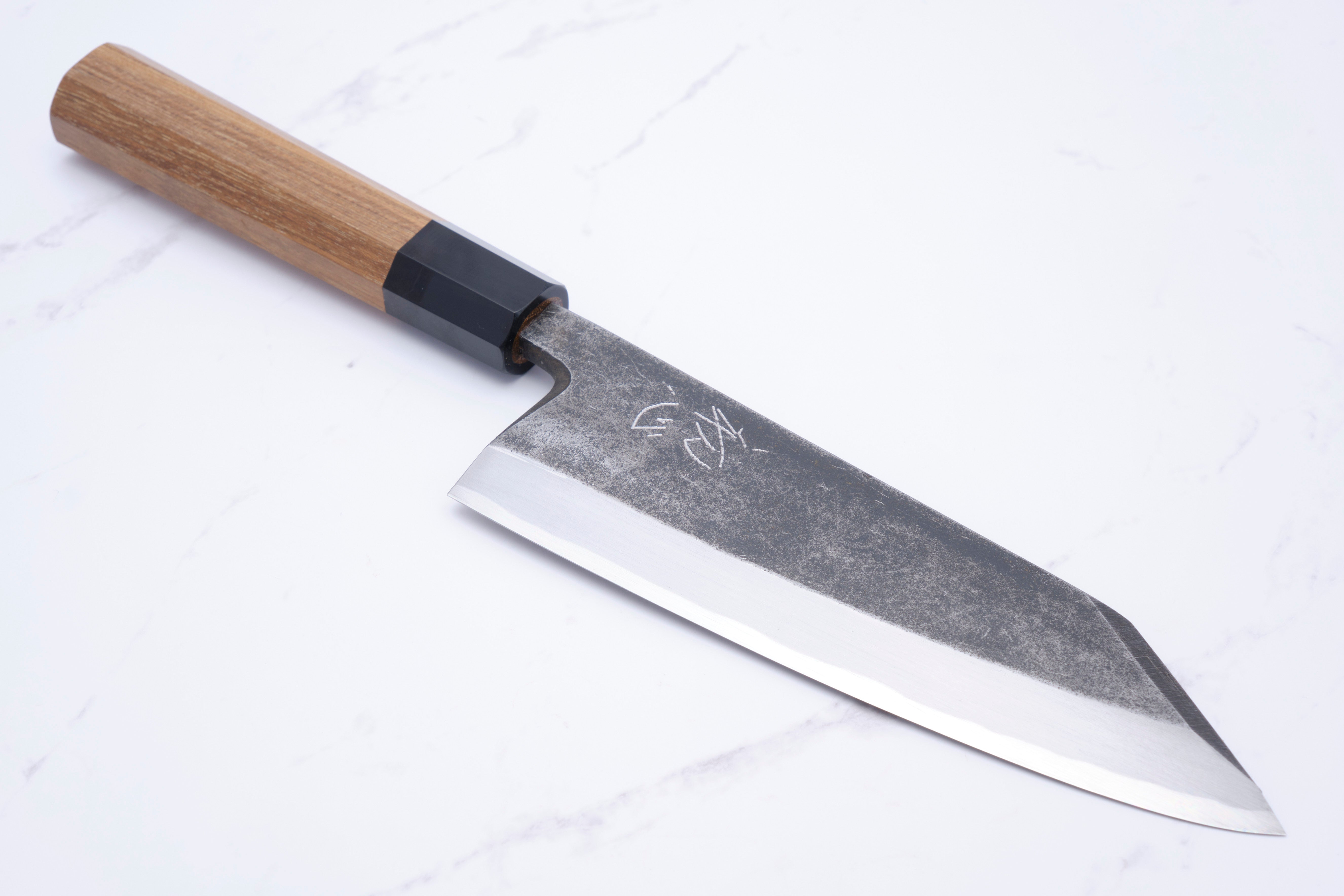 Hatsukokoro Shirasagi 180mm Kiritsuke Deba Aogami-2